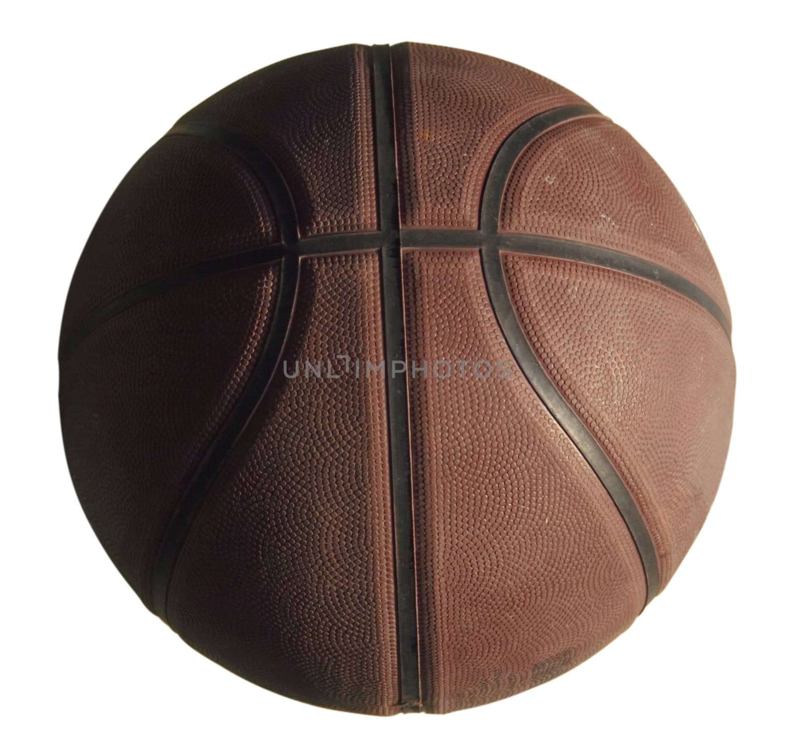 Basket ball isolated on white background.