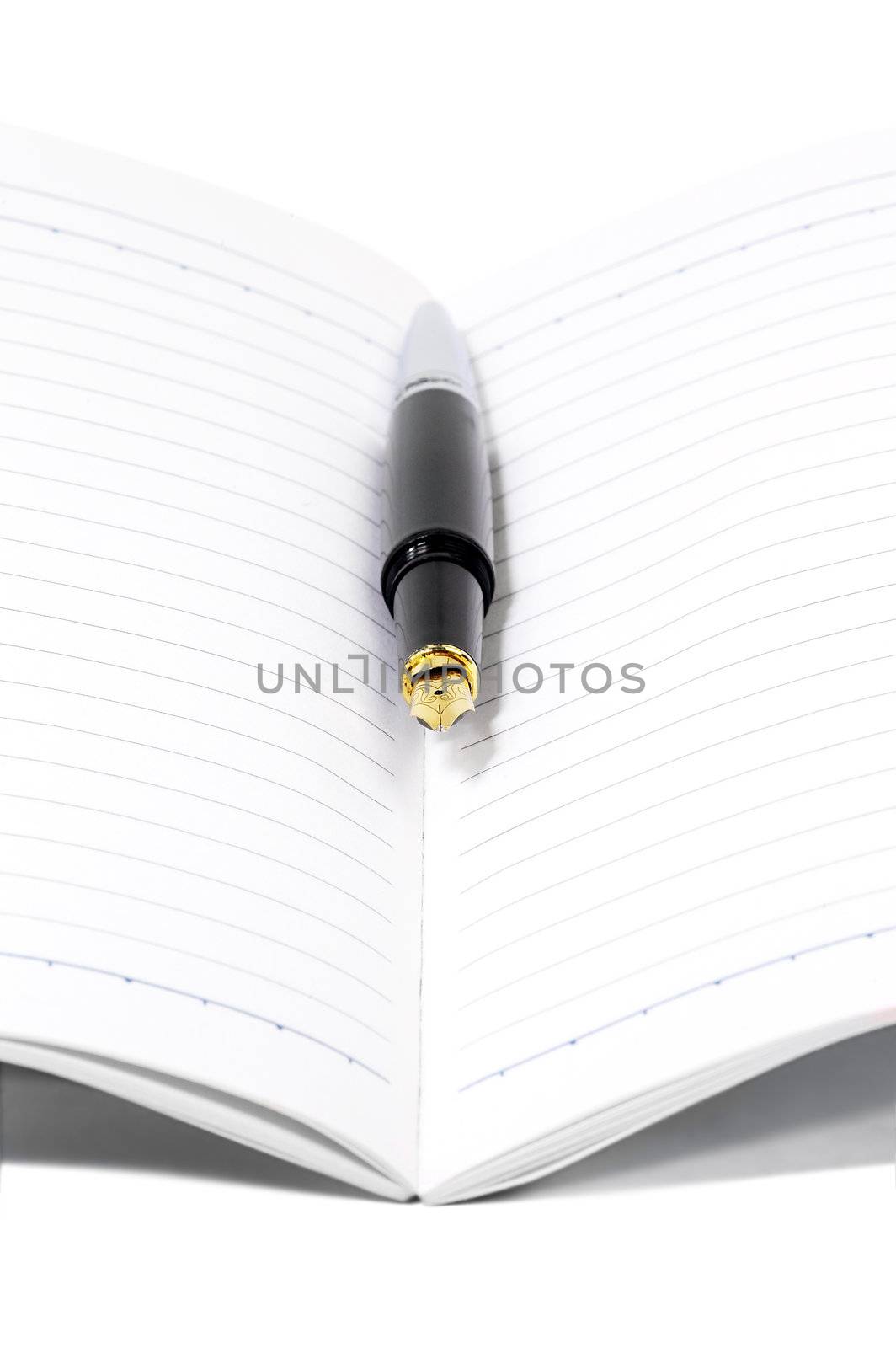 fountain pen and notebook by keko64