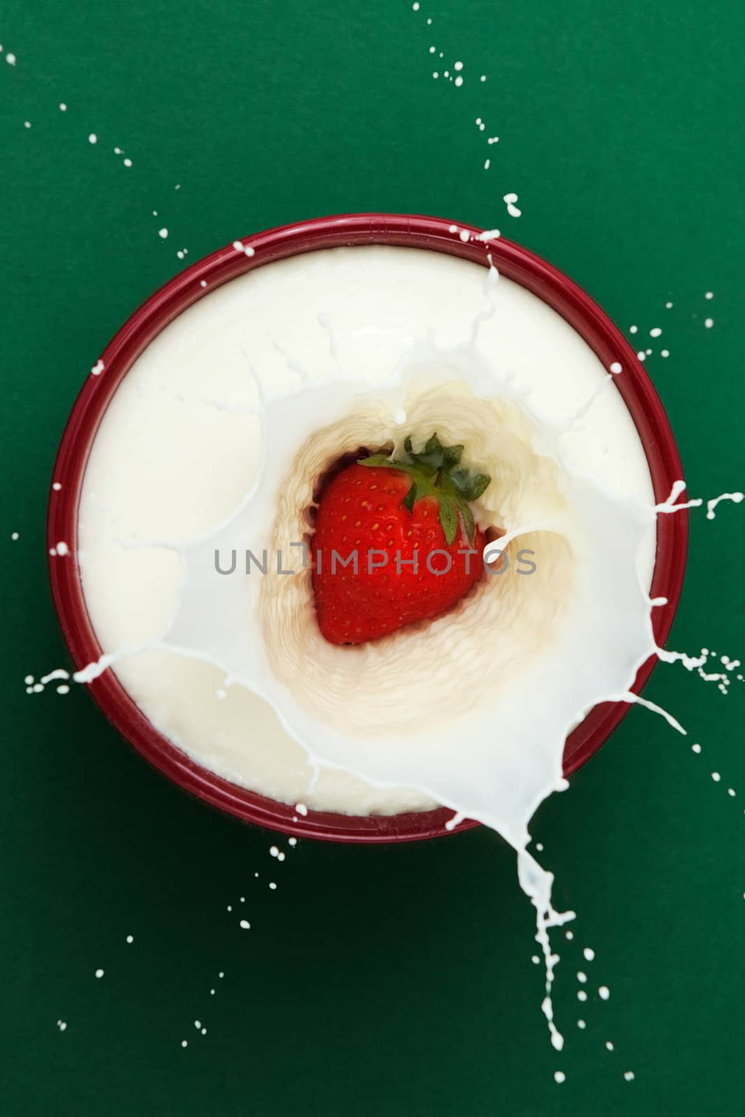 Strawberry Milk by holstphoto