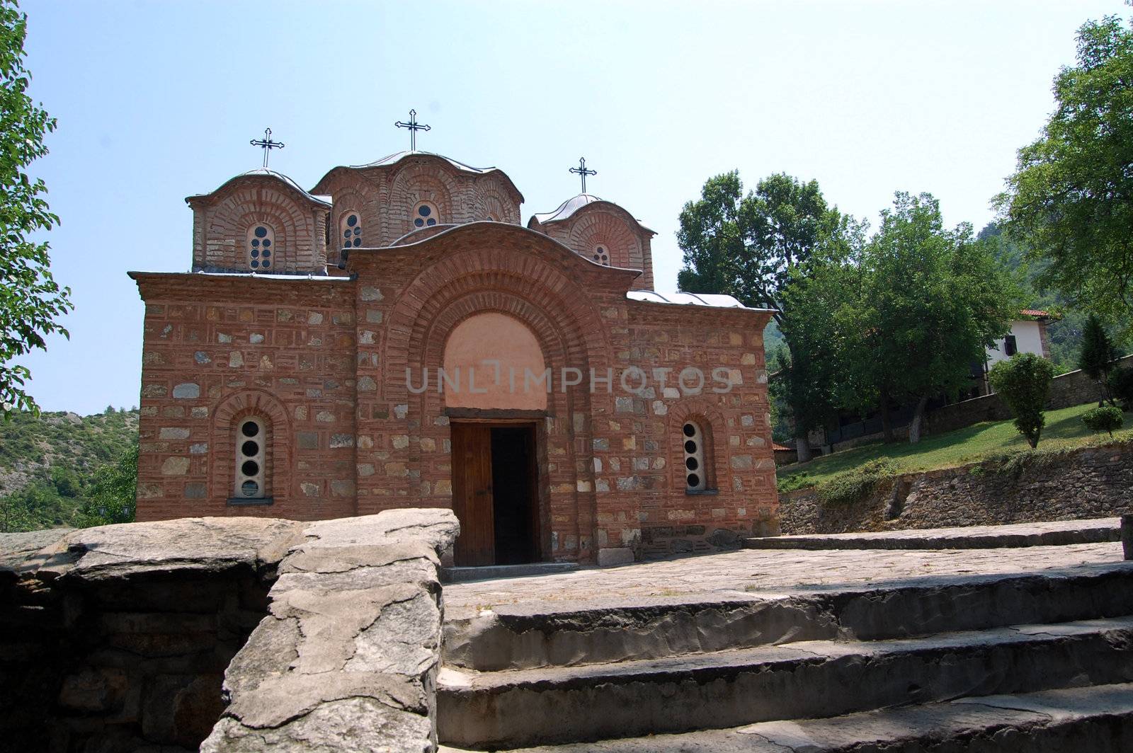 church saint panteleymon in skopje , macedonia