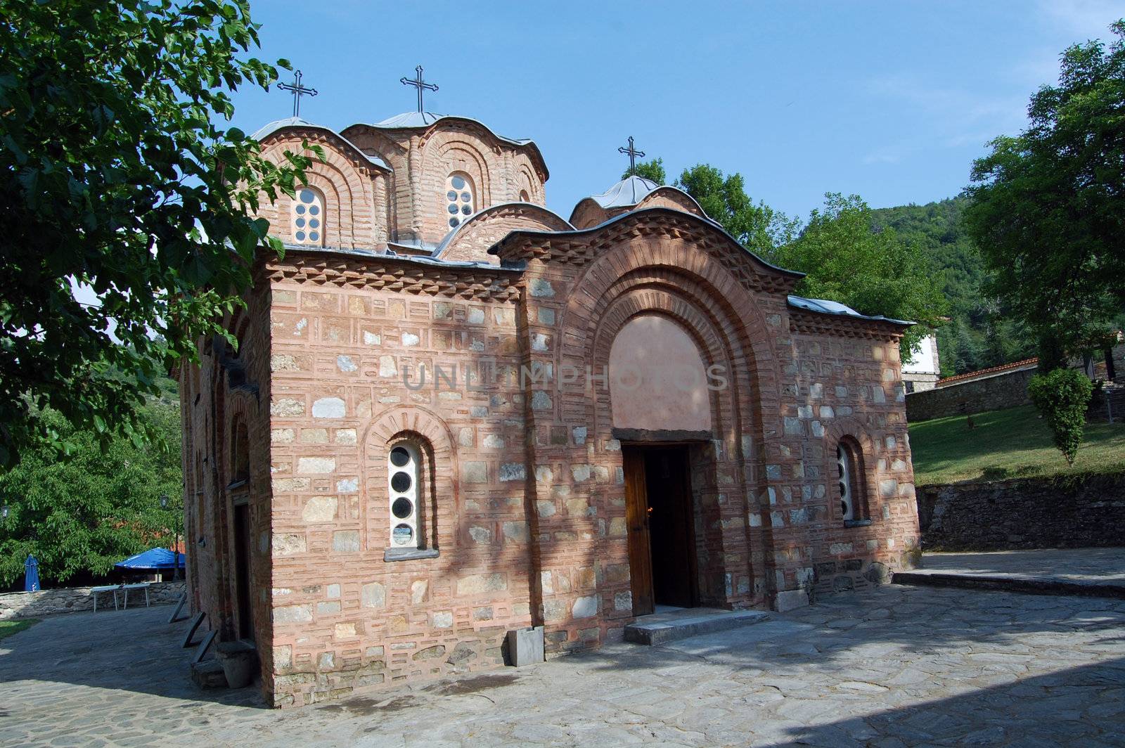church saint panteleymon in skopje, republic of macedonia