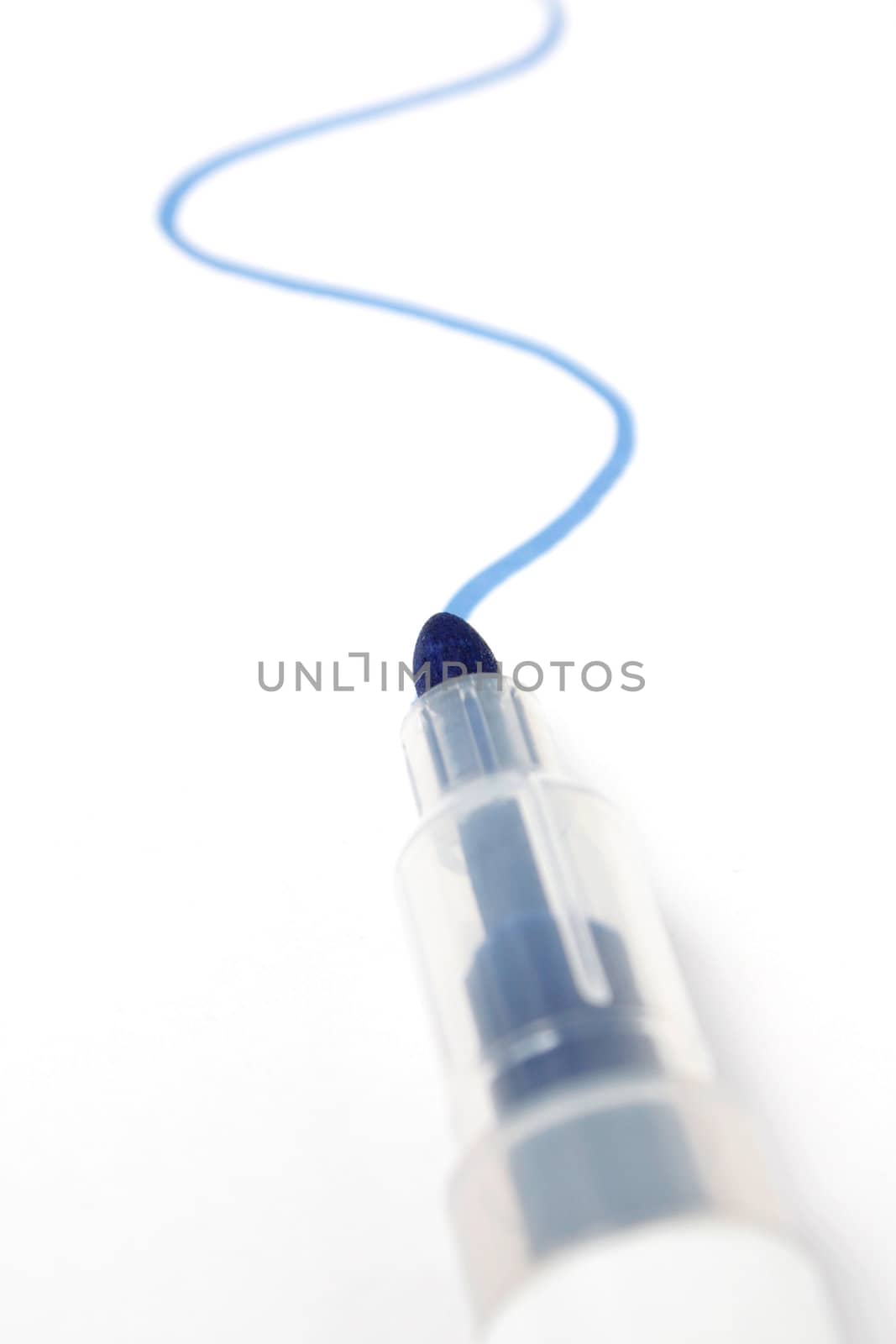 A marker isolated on white