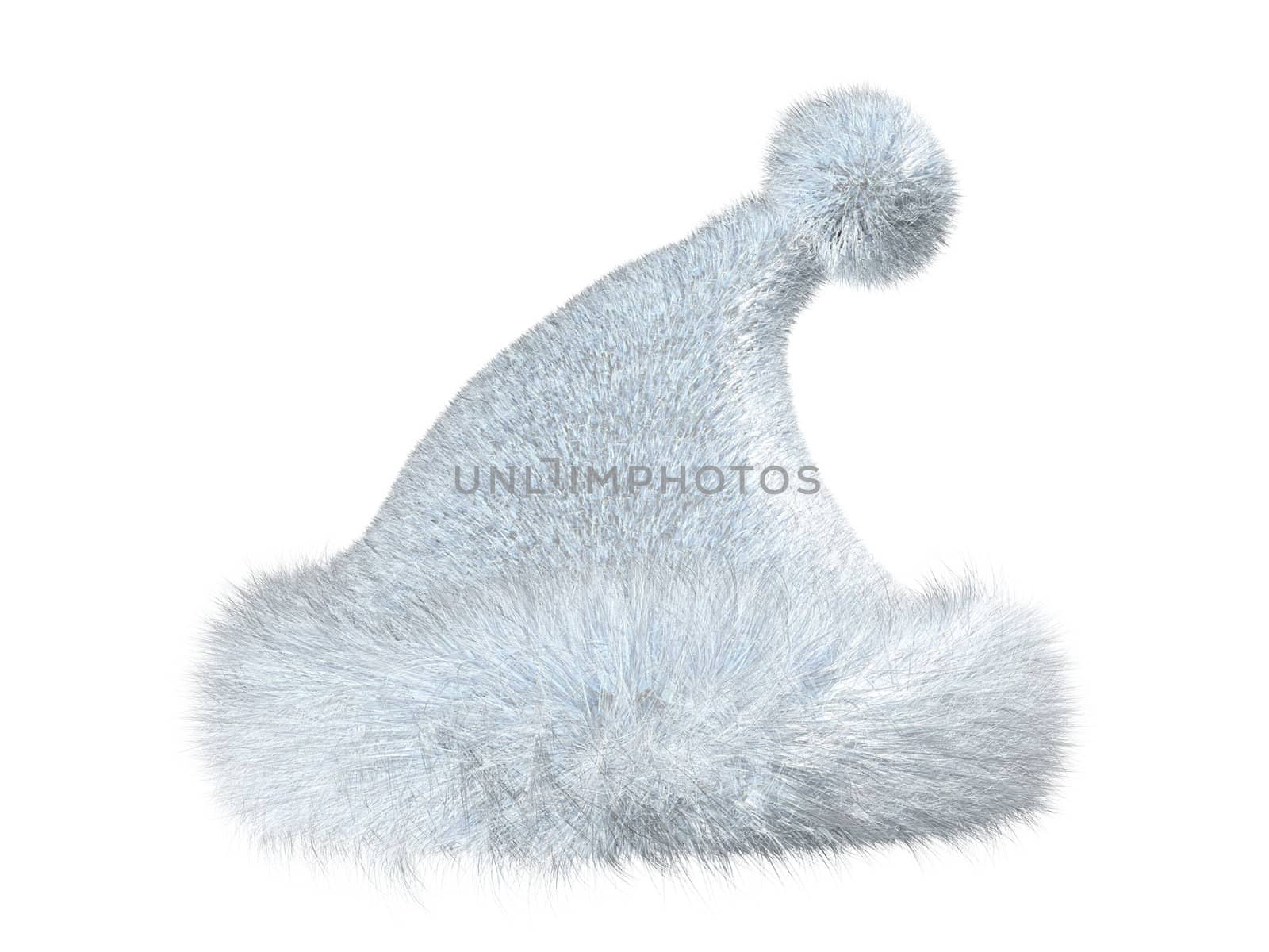 Cap on a white background. 3D image.