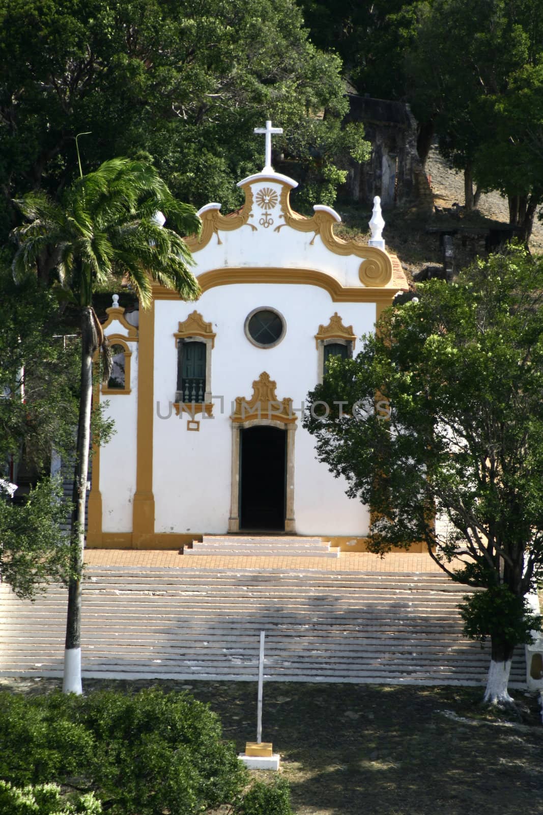 A small church or chapel in Fernando de Noronha - Brazil.
