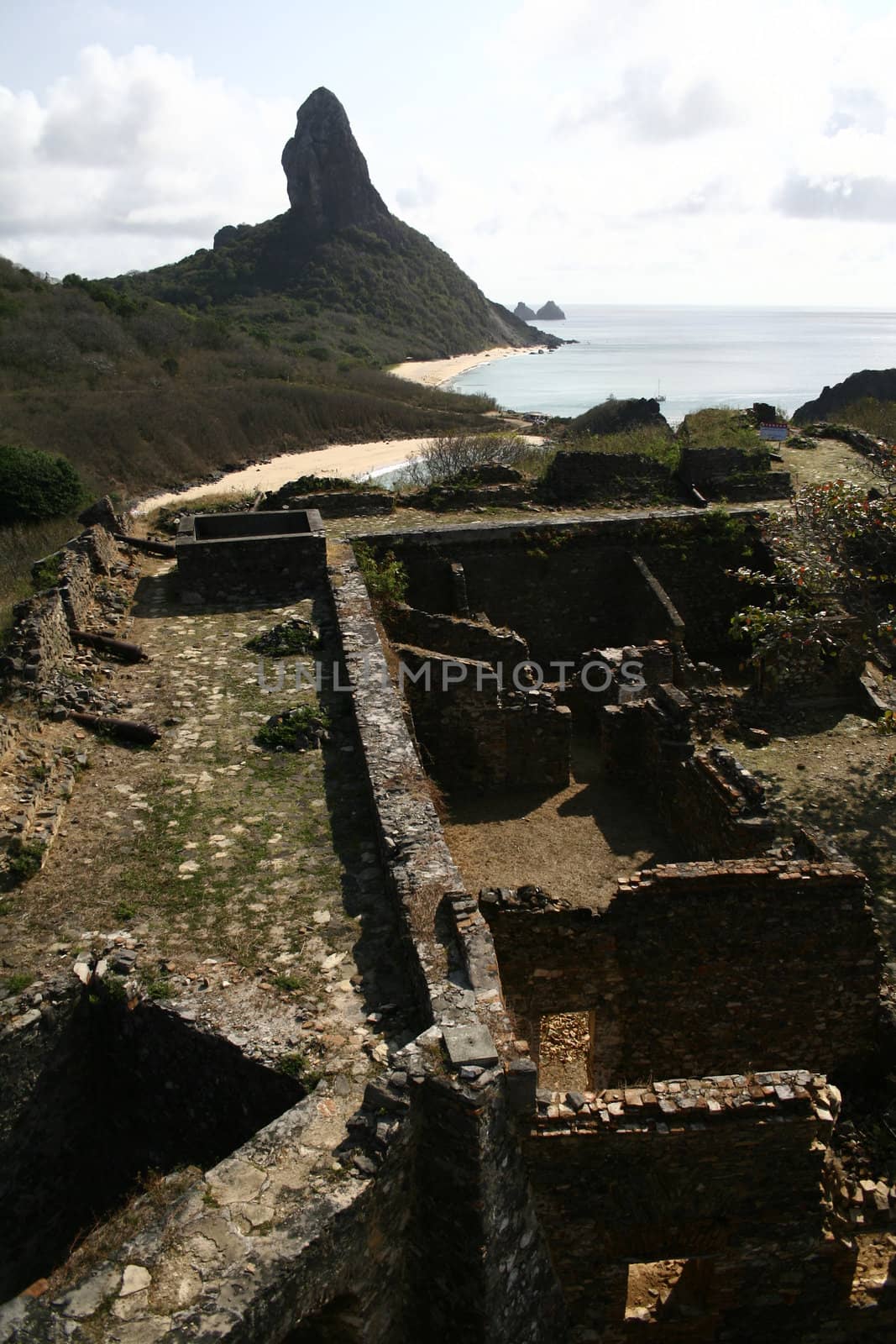 A war fort in Fernando de Noronha - Brazil