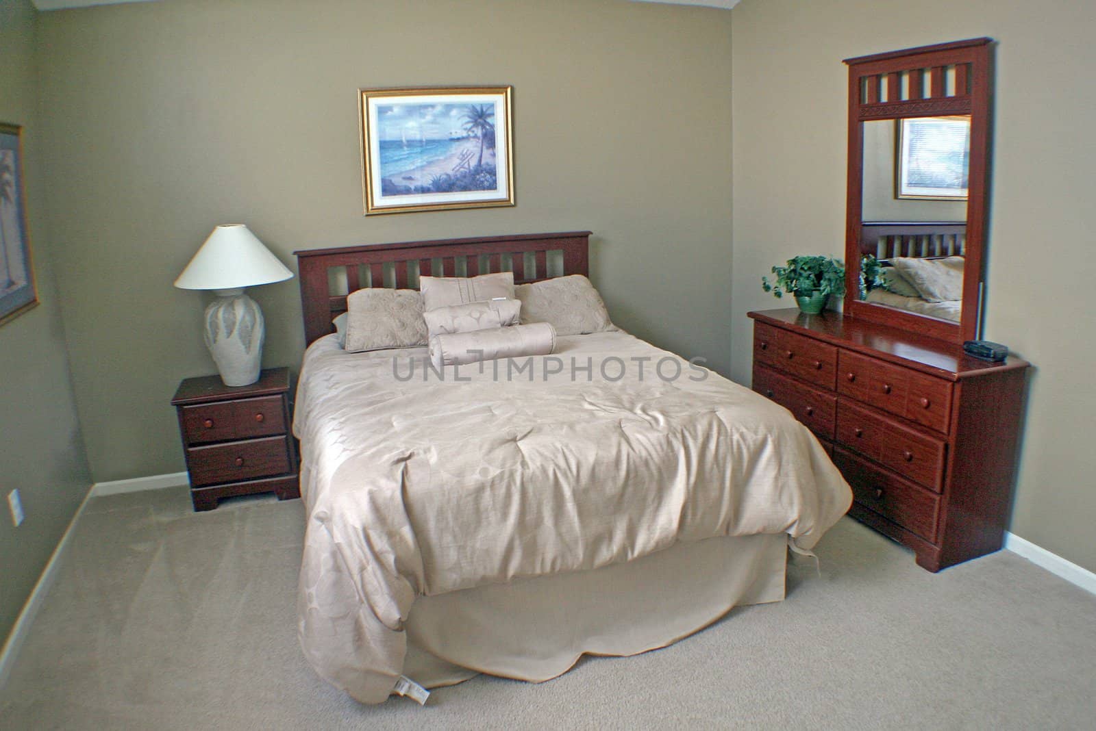 A Master Bedroom, interior shot in a home.