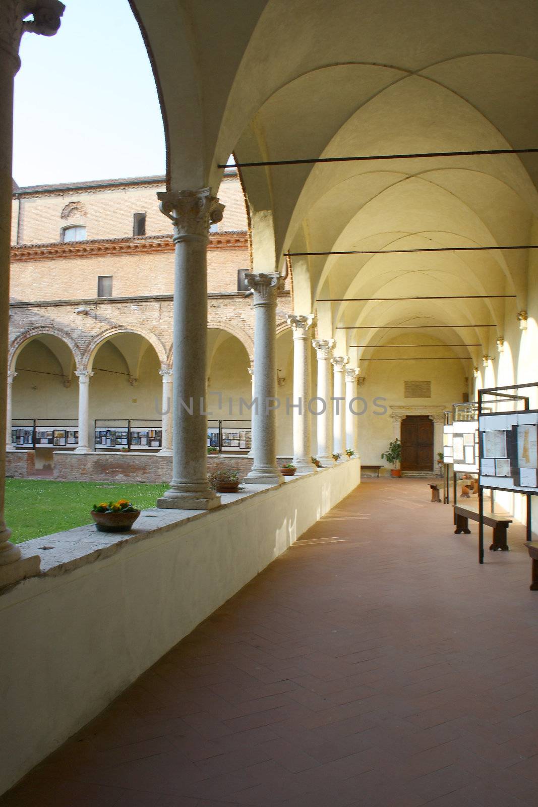 monastery located in ferrara,saint george