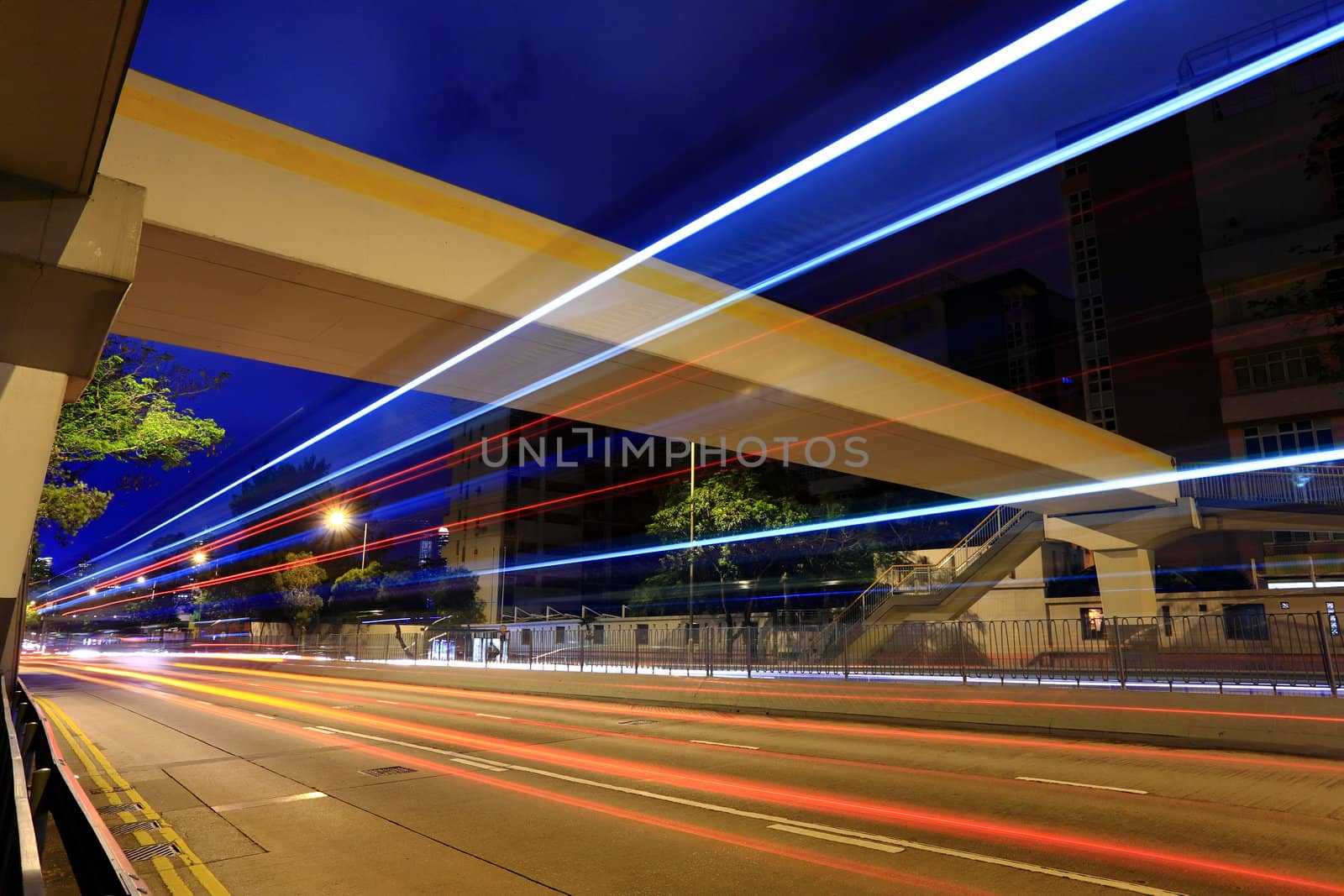 city traffic streams