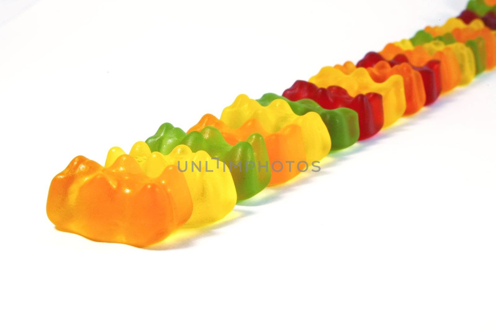Gummi bears the ultimate candy snack for kids and children