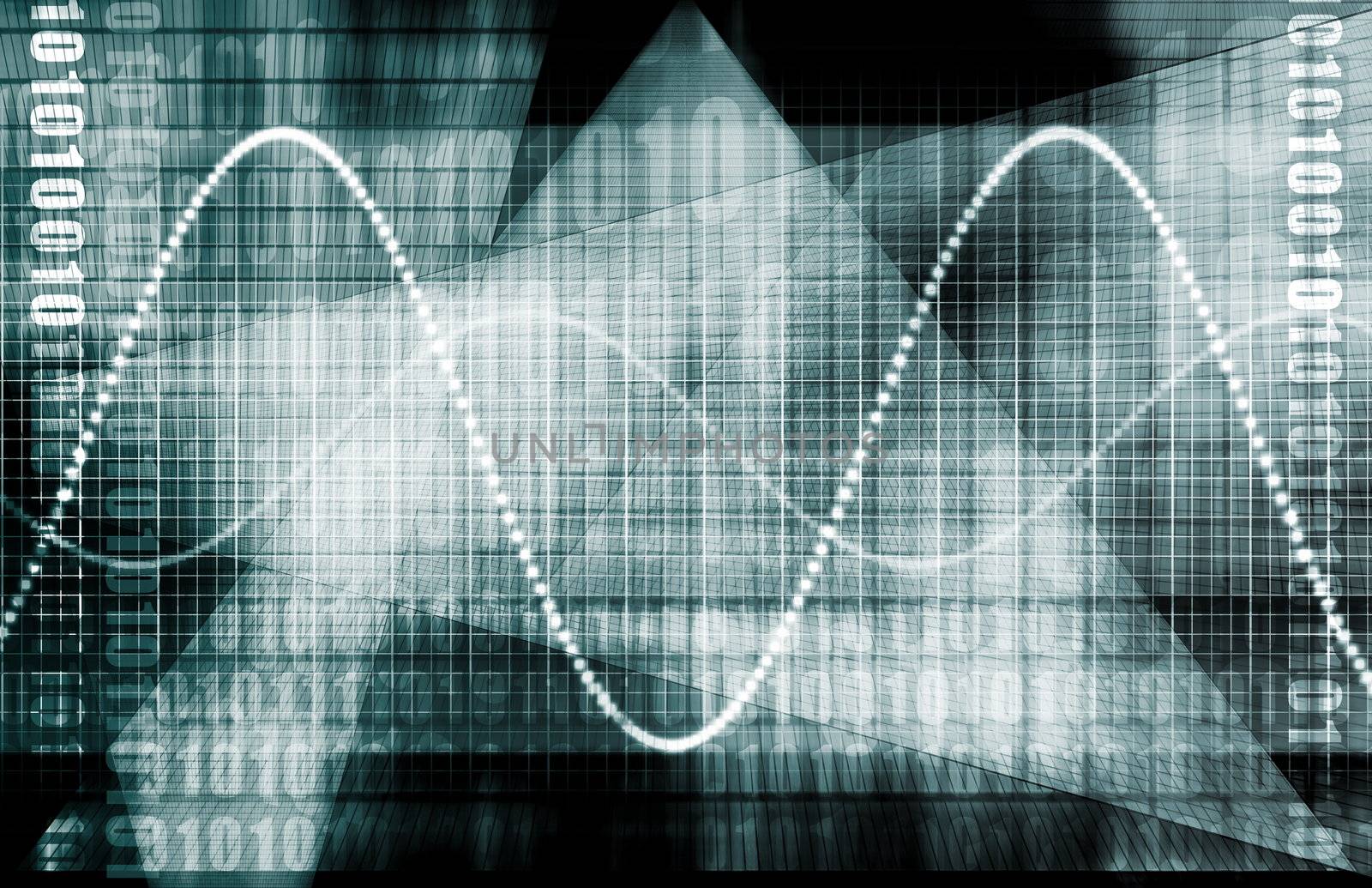 World Market Financial Research As Abstract Art