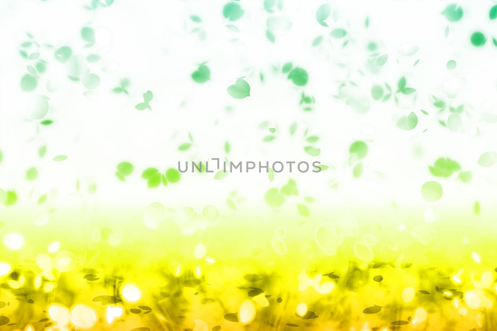 A Soft Falling Leaves Abstract Background Art