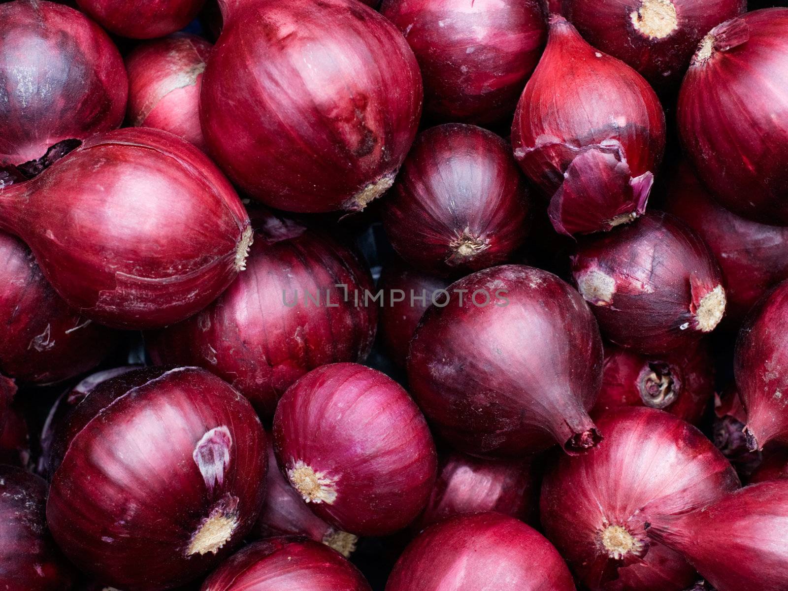 Red Onions by naumoid