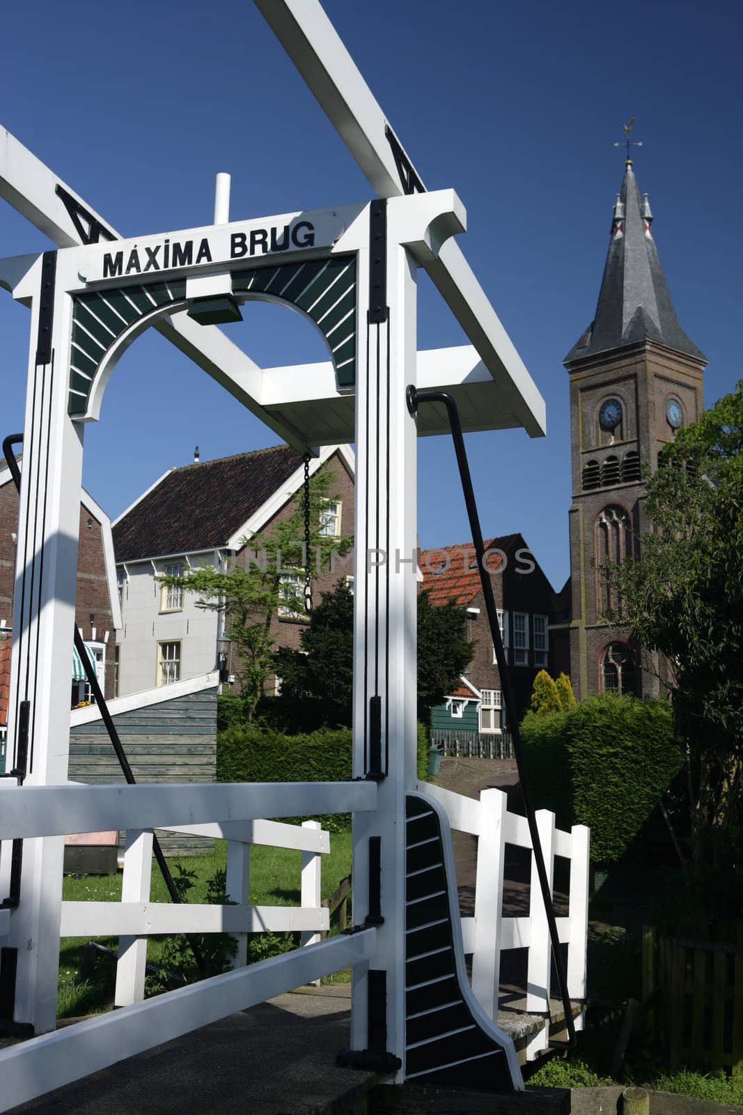 The Town of Marken is located near Amsterdam in the Netherlands