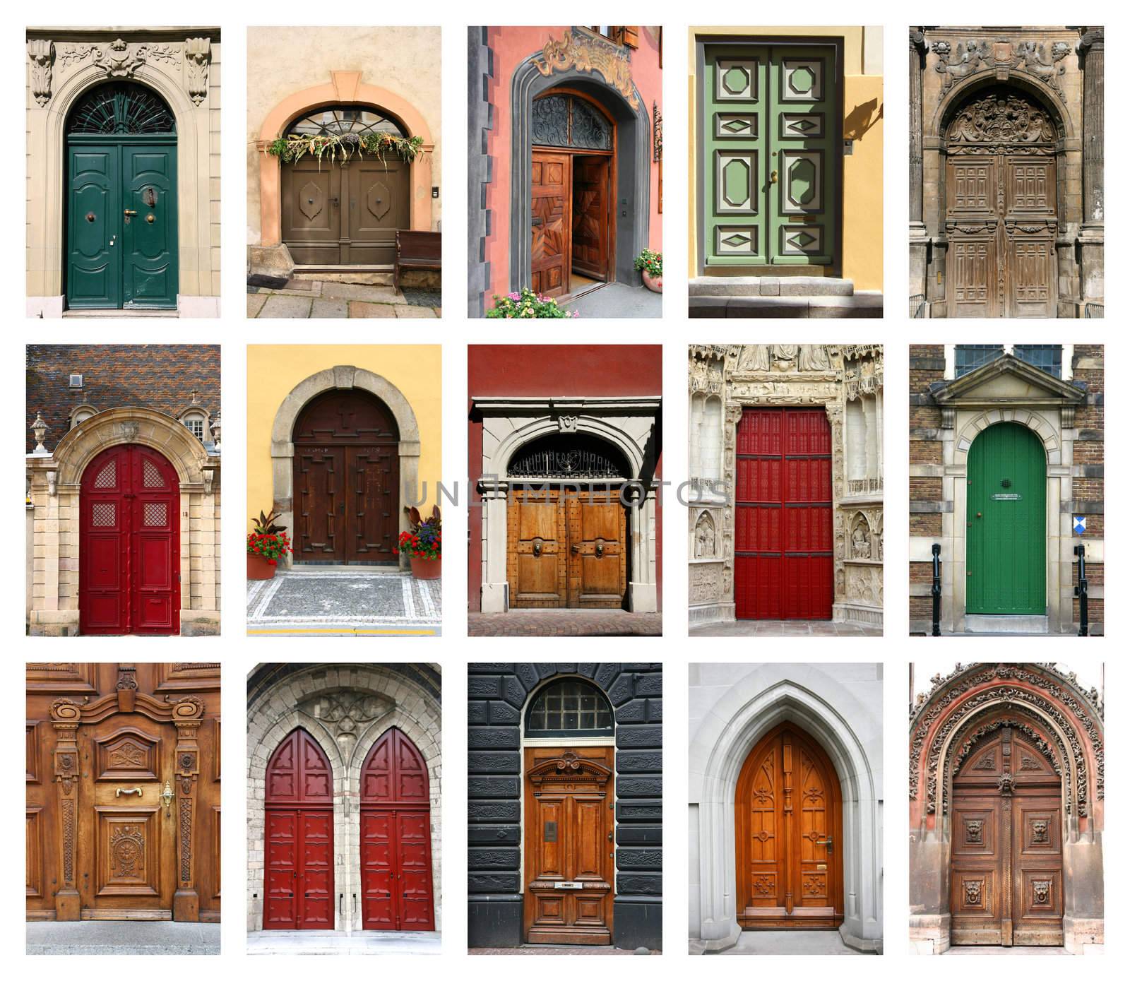 Doors set by tupungato
