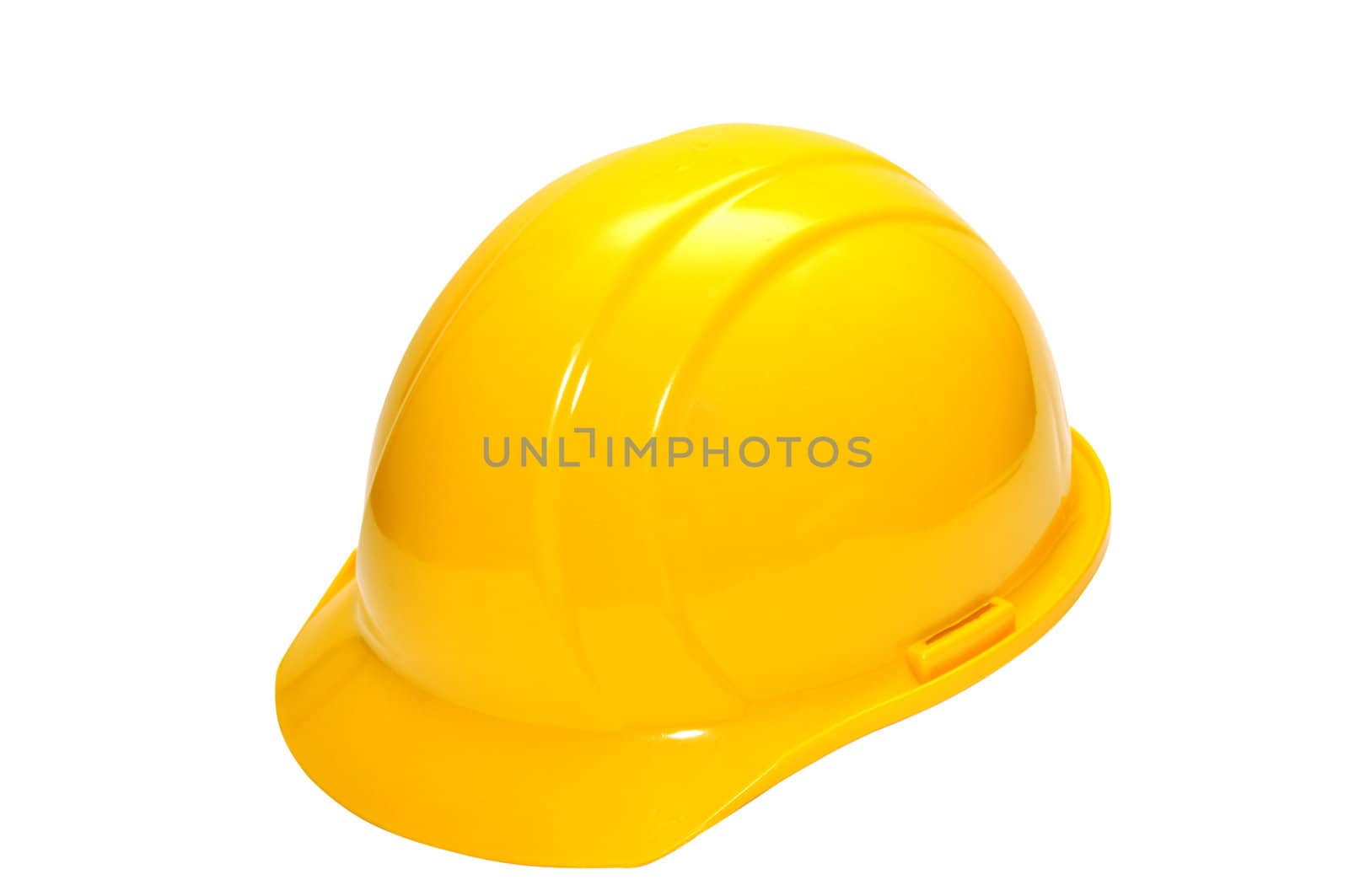 Hardhat isolated on white background with clipping path.