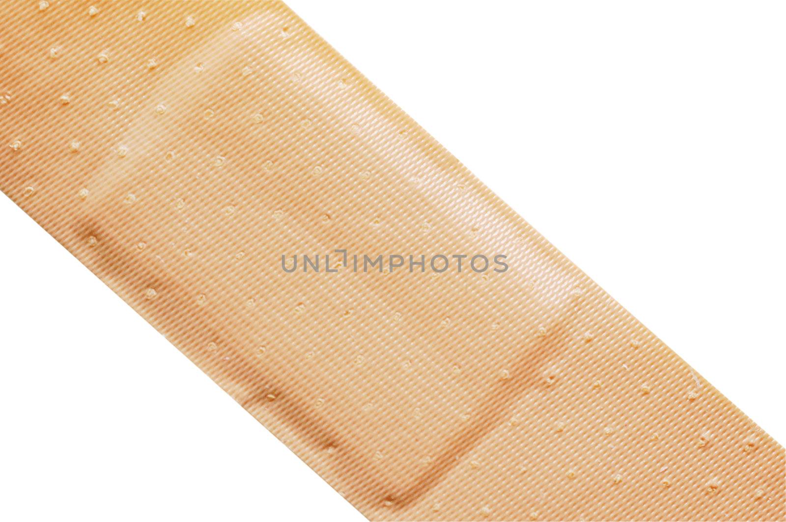 Adhesive bandage with clipping path.