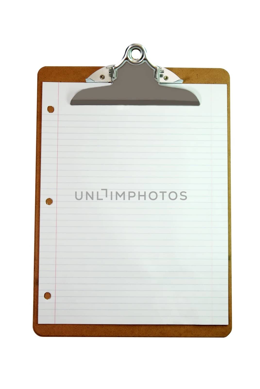 Clipboard with Paper by dehooks