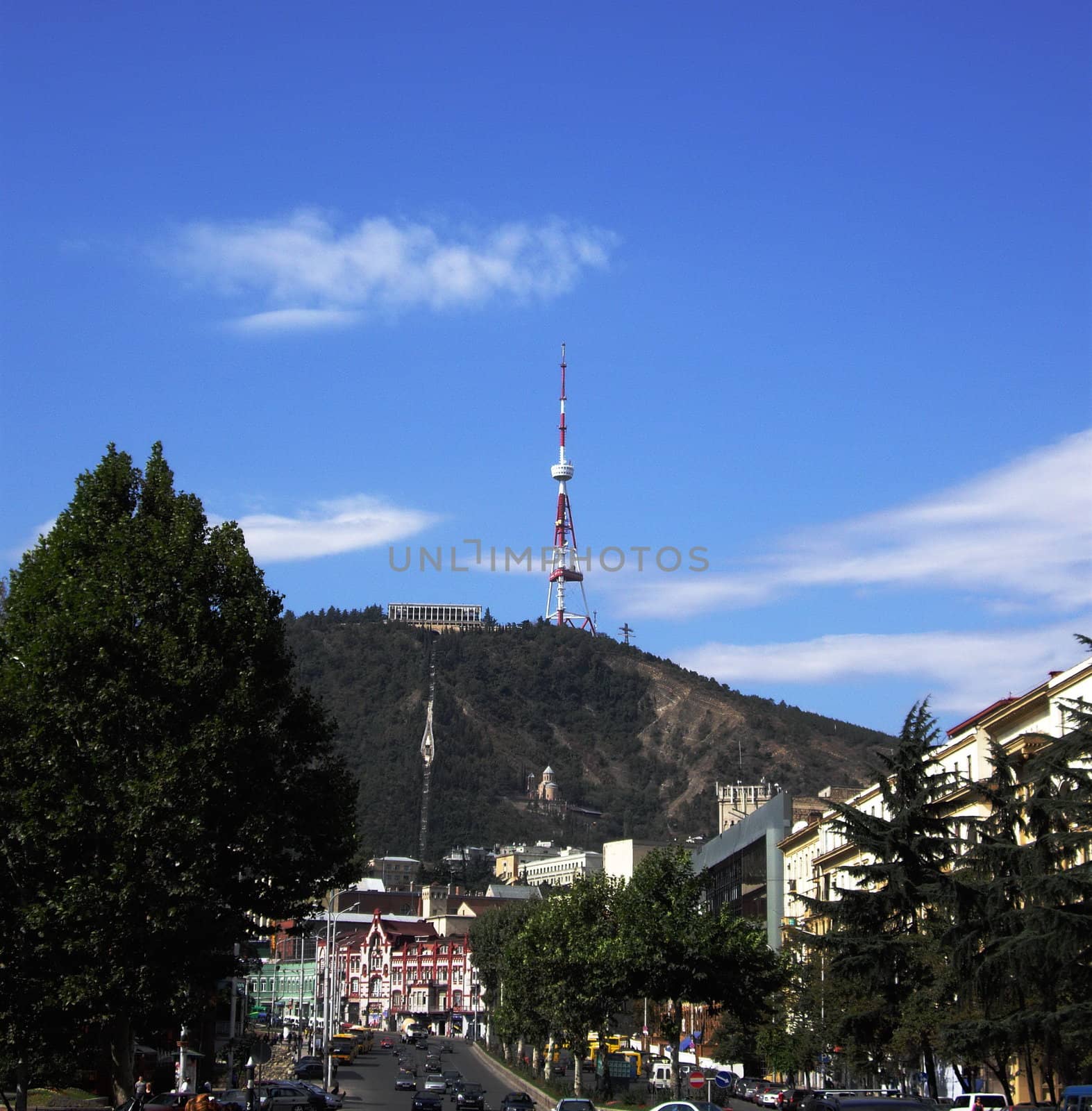 Tbilisi cityscape by Elet