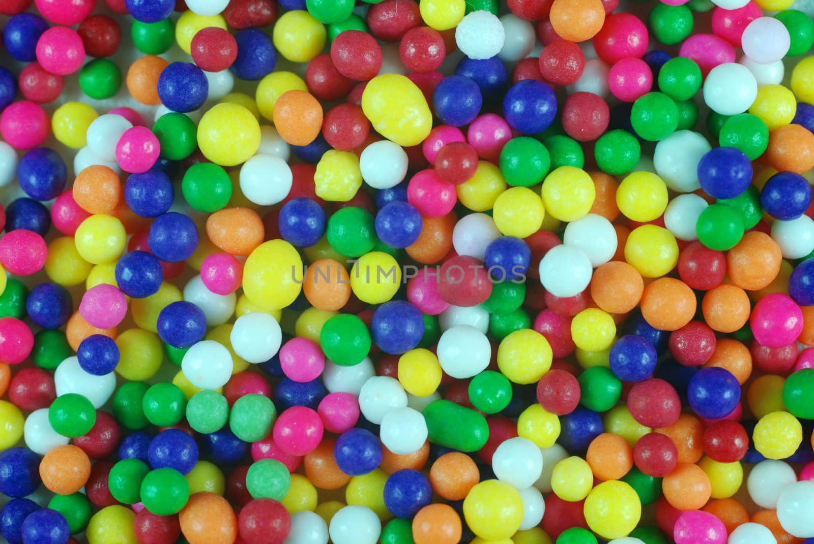 Macro of sprinkles for background use.  