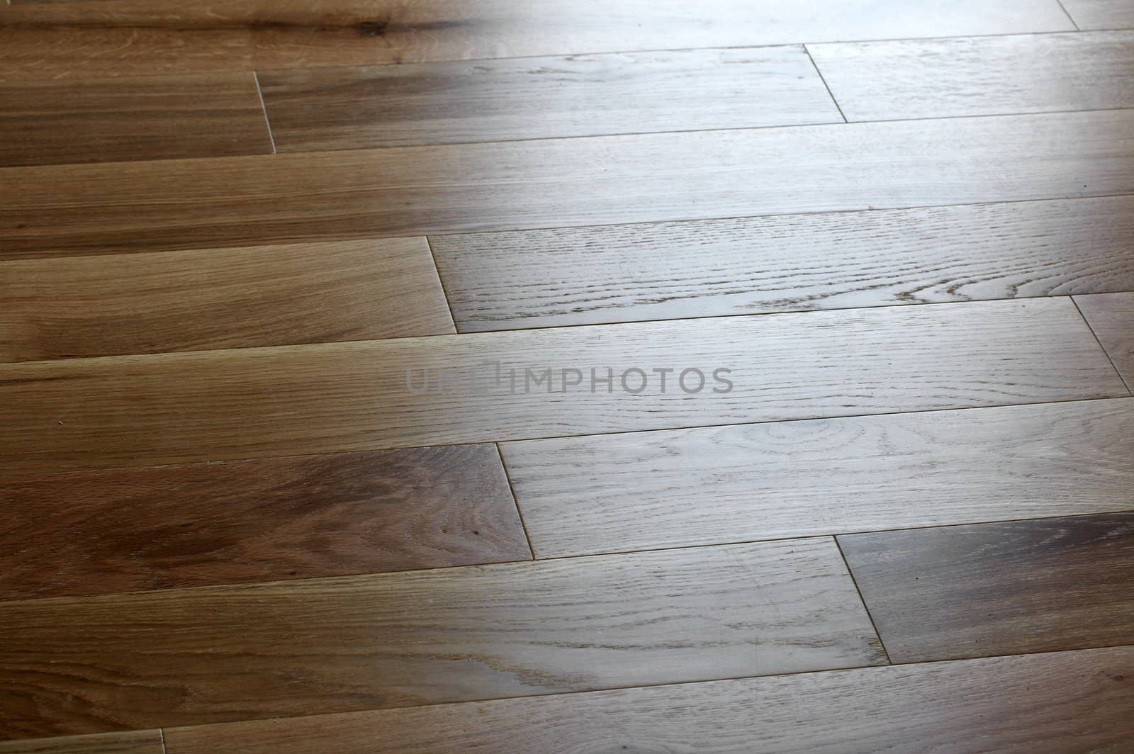 a picture of oak wood flooring up close