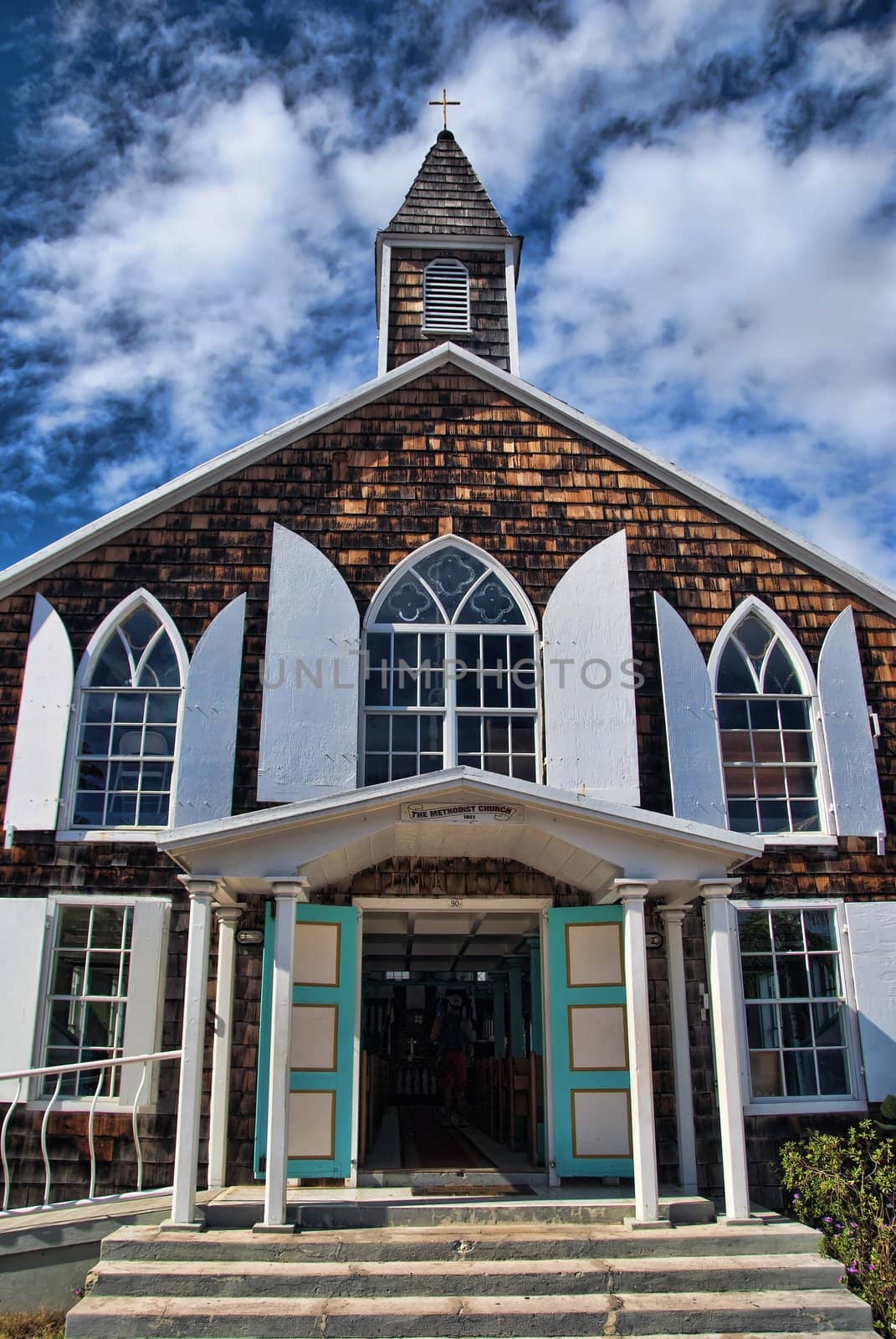 Church in Saint Maarten Island, Dutch Antilles by jovannig