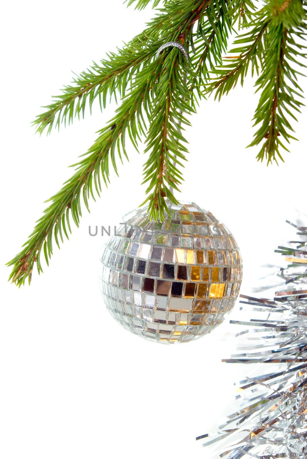 christmas ornament with christmas tree