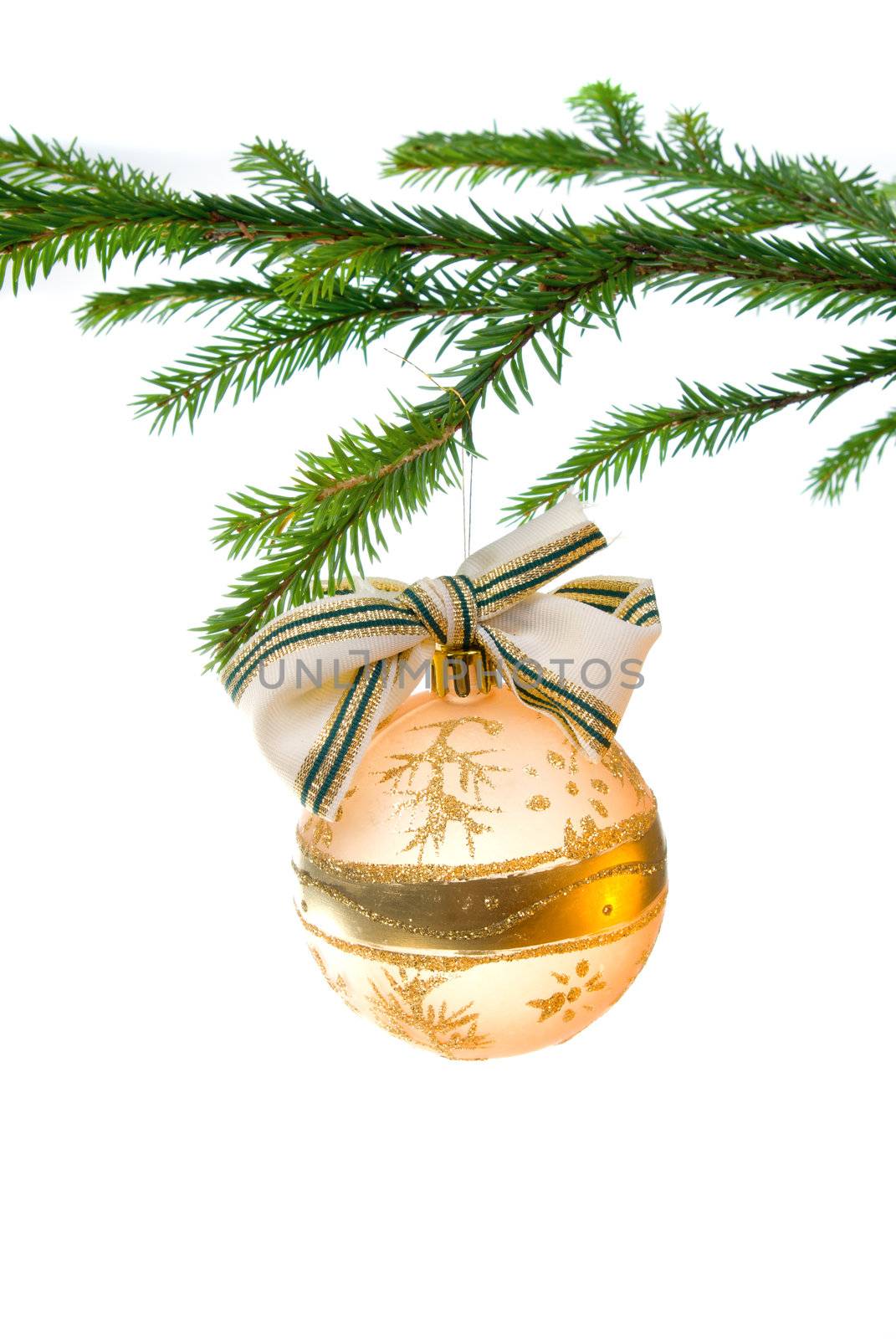 christmas ornament with christmas tree