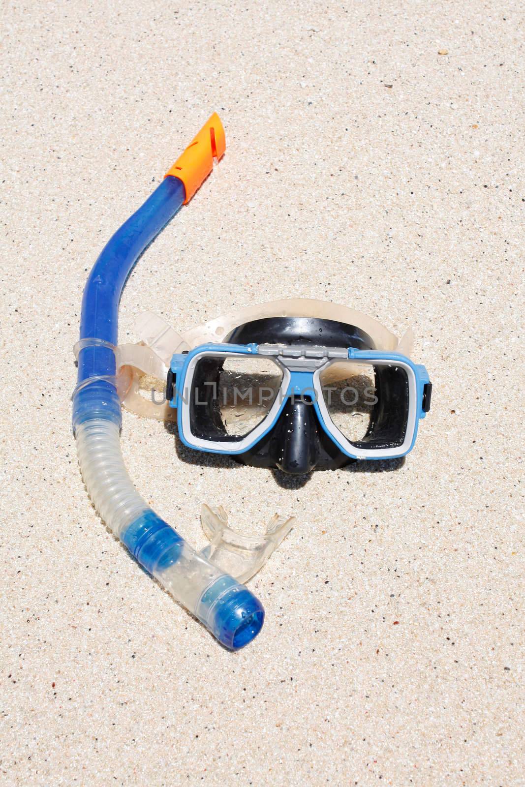 Snorkel and mask