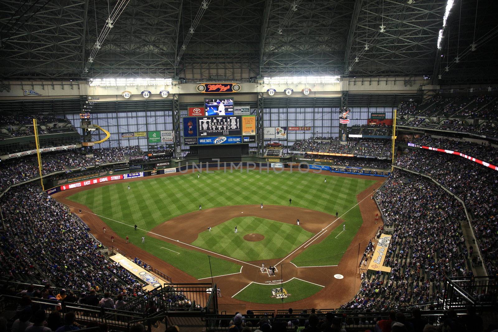 Miller Park - Milwaukee Brewers by Ffooter