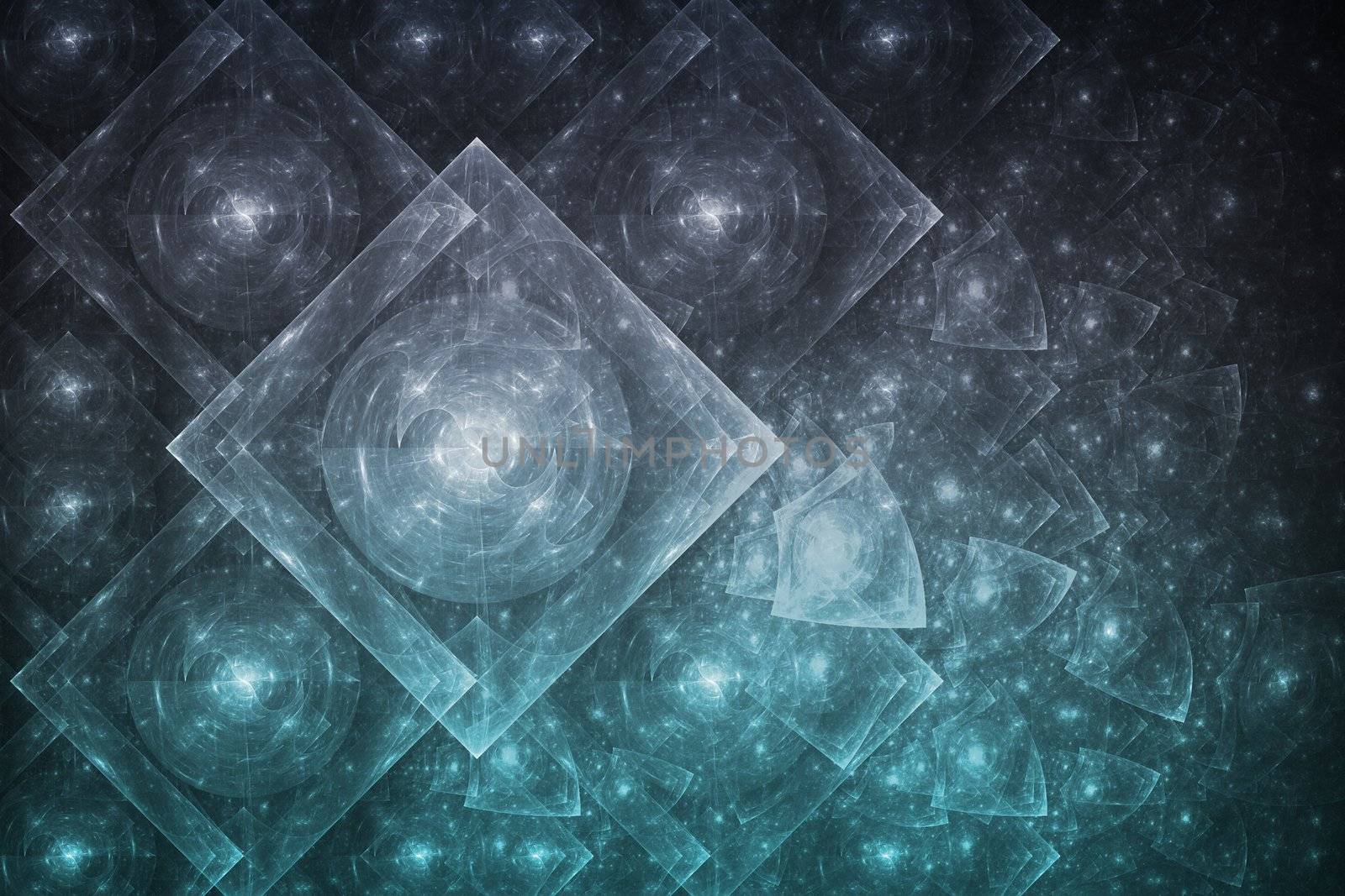 Bright Crystal Glowing Formation Abstract Background Wallpaper