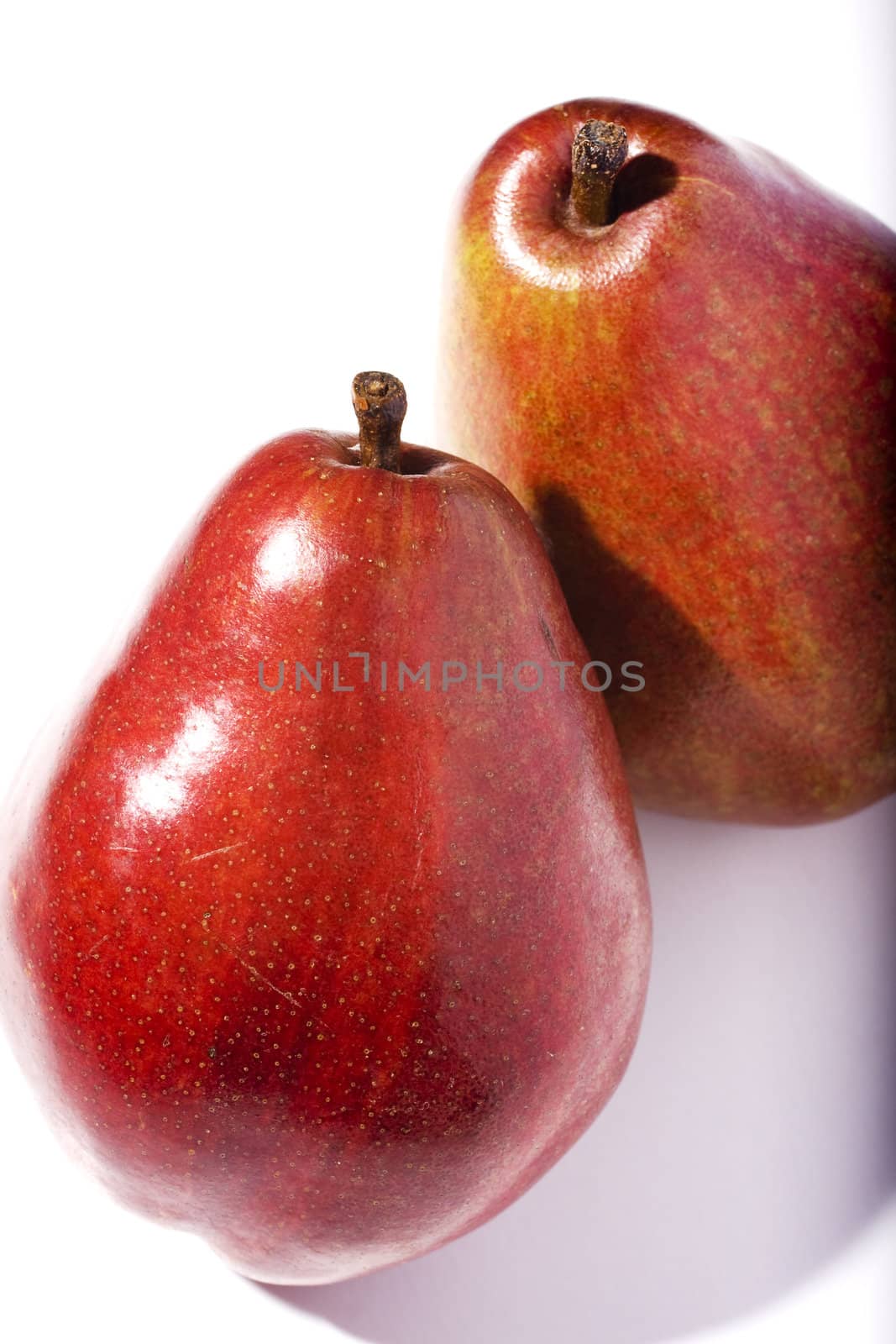 it is there of Red apples on background