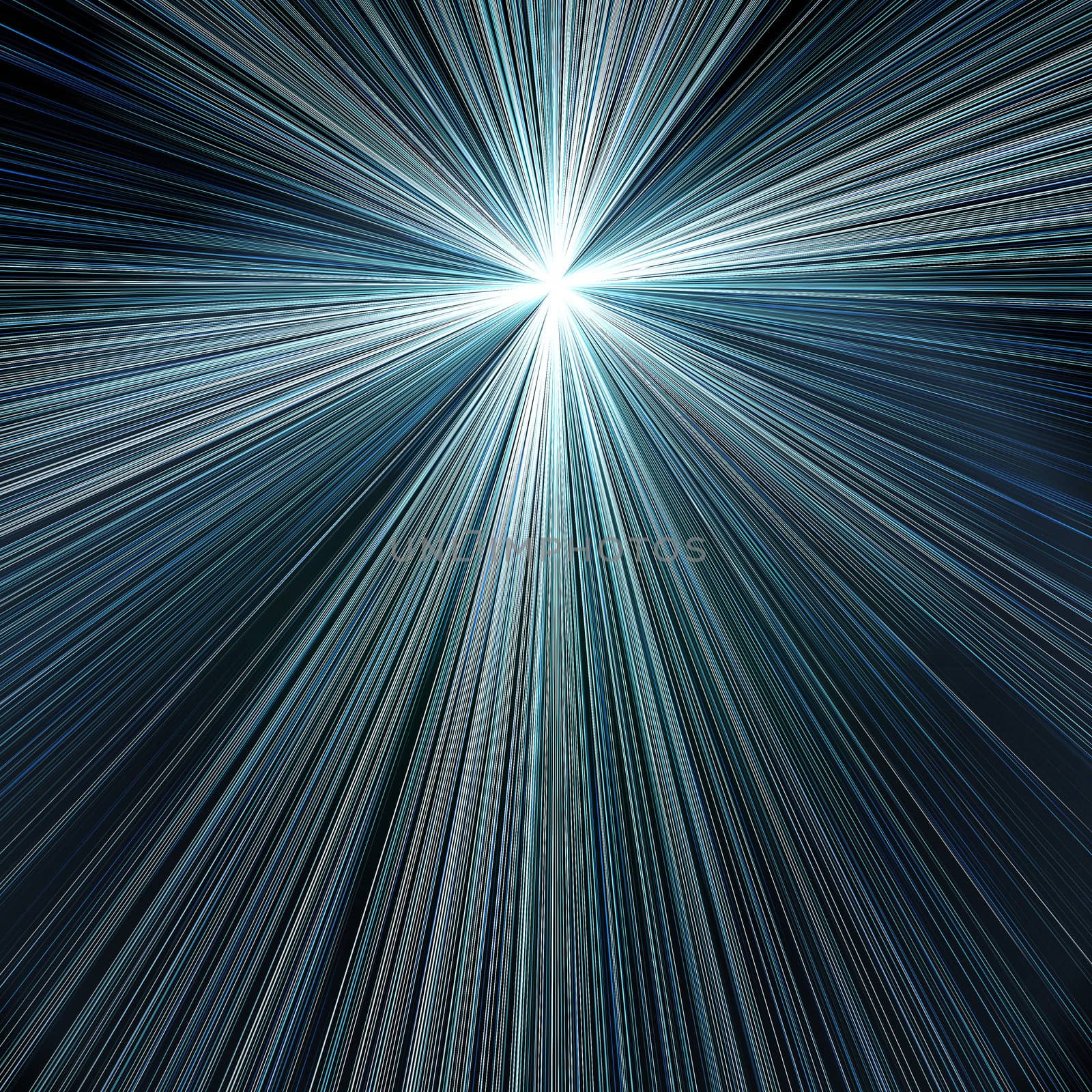 An illustration of a bright star background