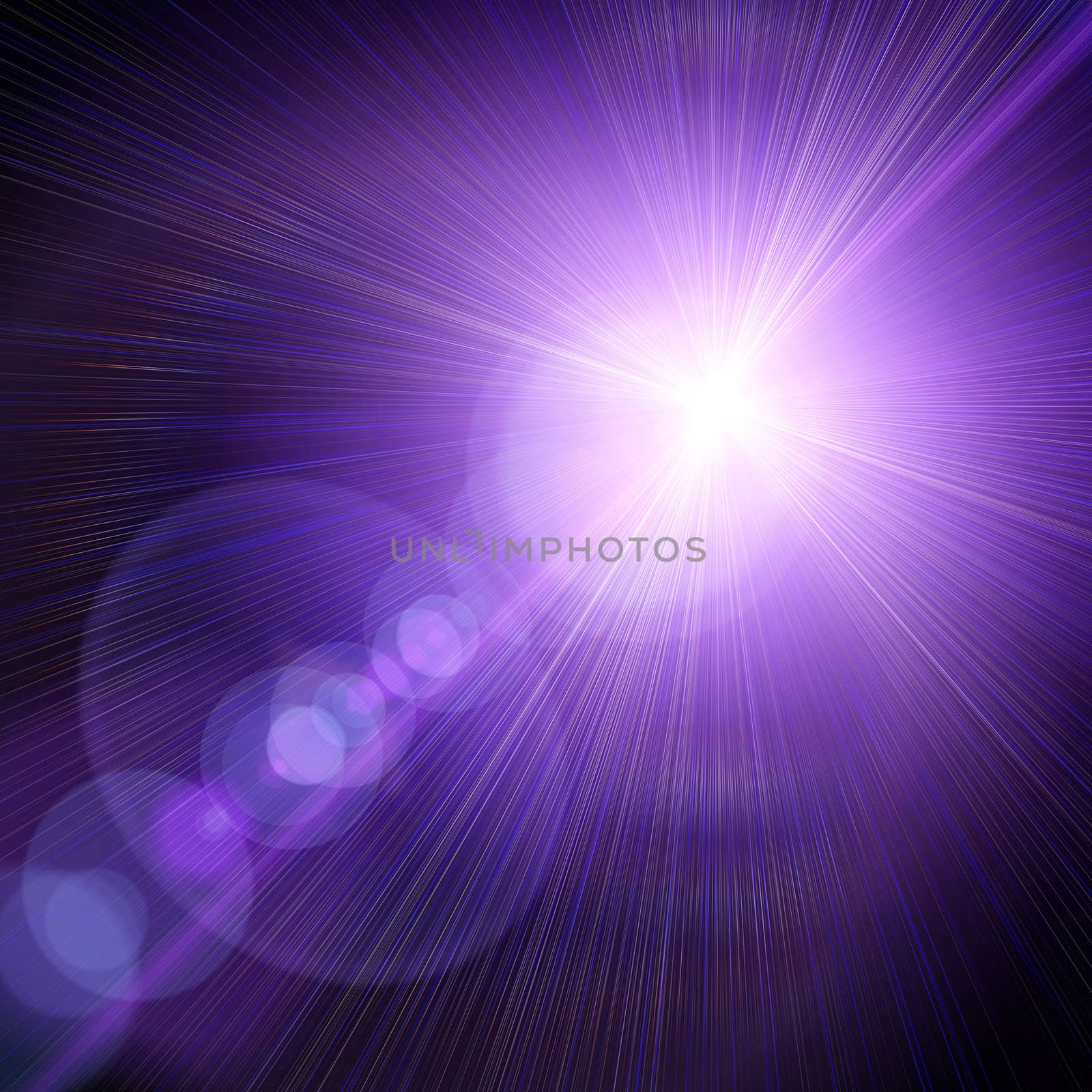 An illustration of a bright star background