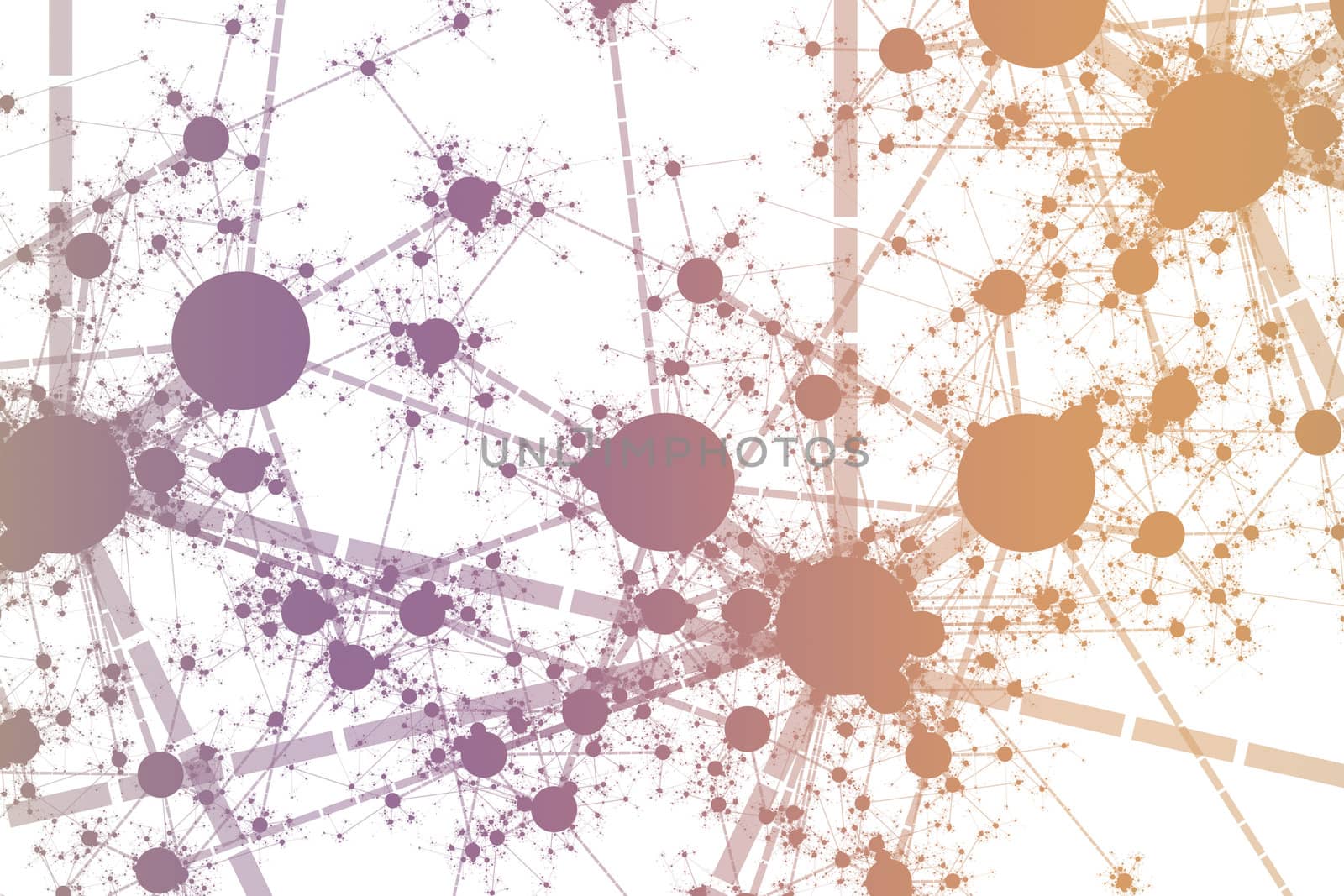 Futuristic Technology Data Flow Color Digital Abstract