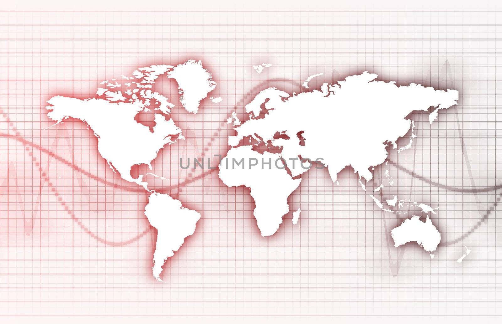 A Global Business Abstract Background Art Texture