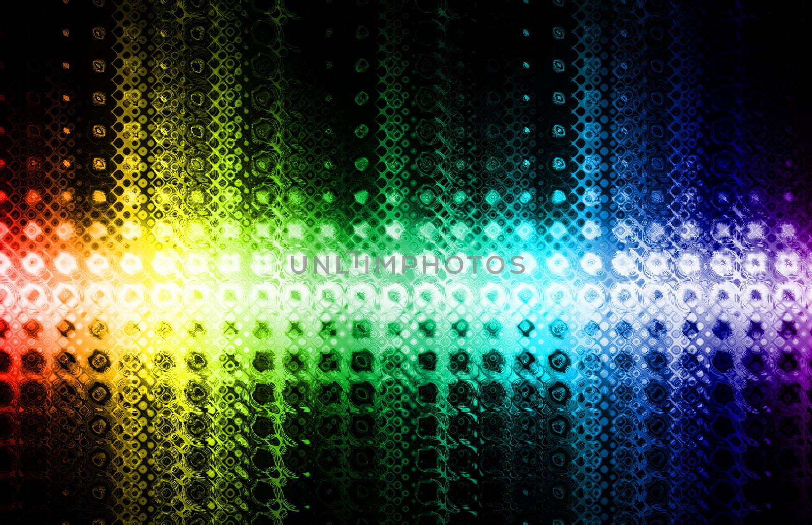 Futuristic Tech Design on a White Background