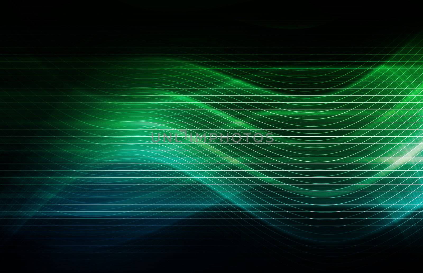 Science Technology Data as a Abstract Art