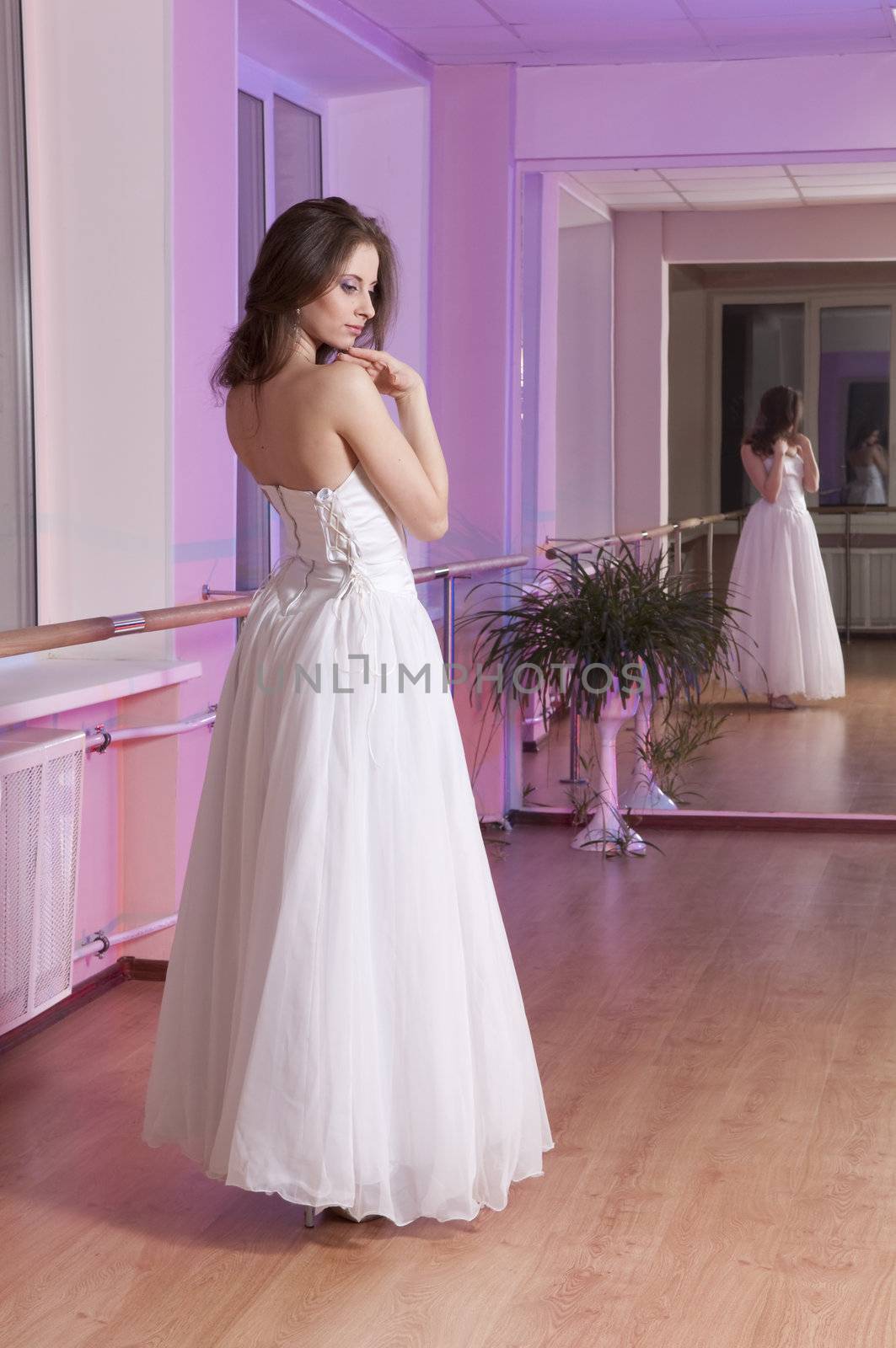 Girl in wedding dress by alexei171