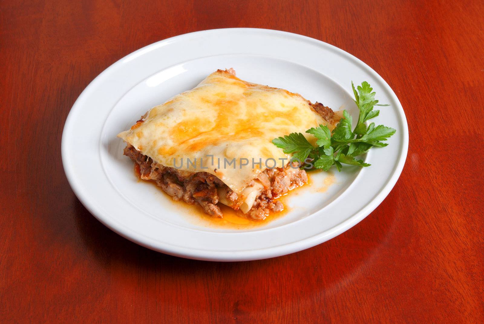 Lasagna.Italian kitchen