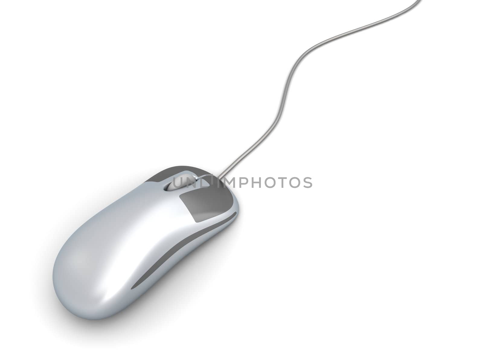 3D rendered Illustration. Isolated on white.