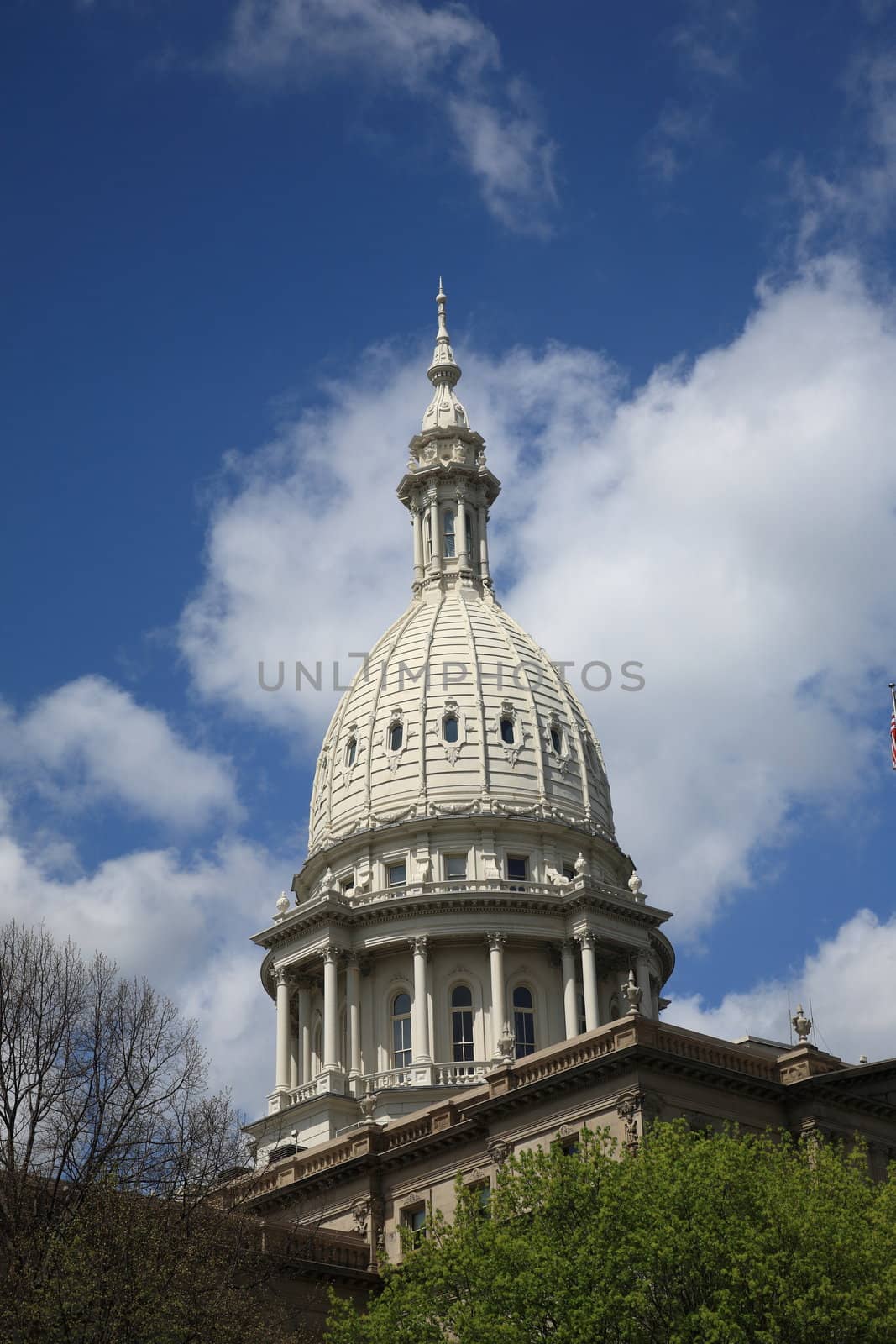 Michigan Capitol Building Dome by Ffooter