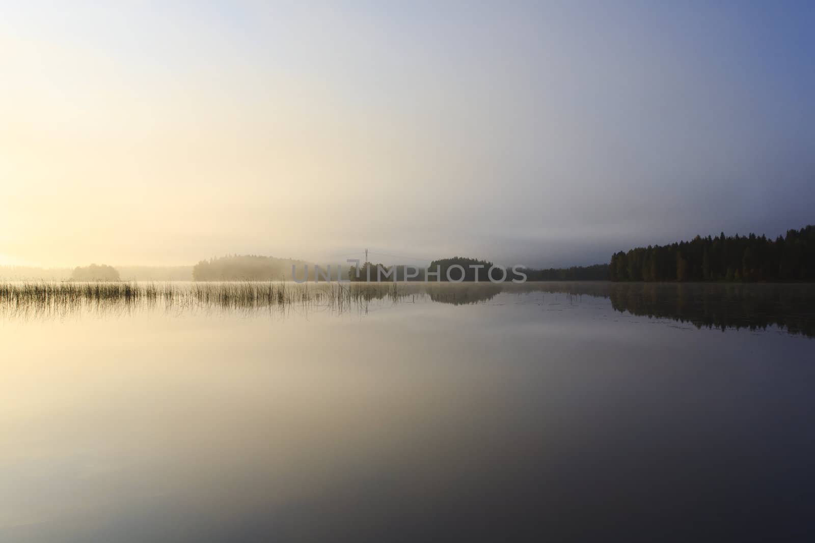 Sunrise at the lake by mjp