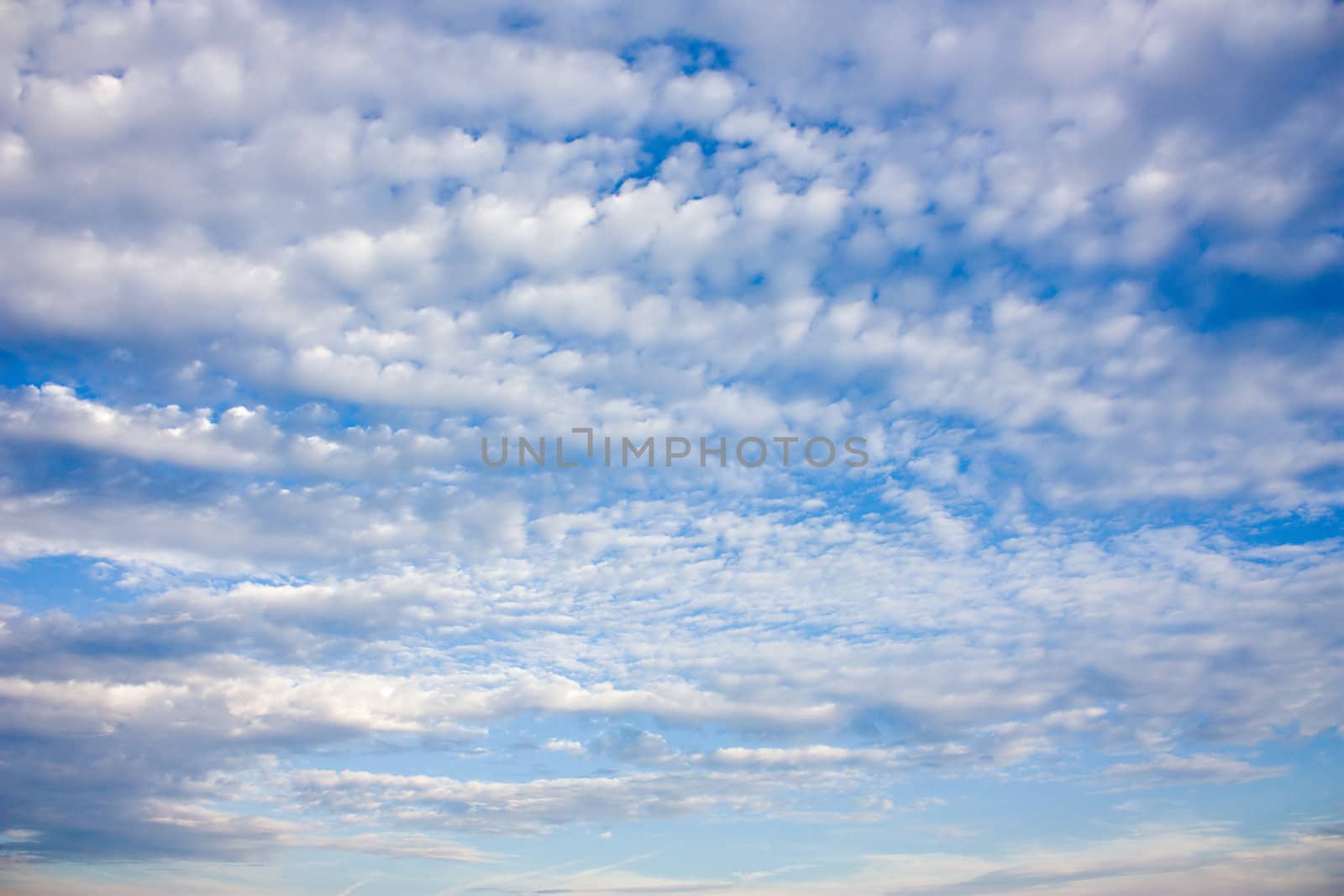 sky with clouds, background
