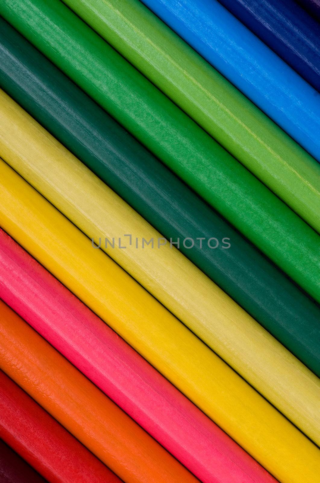 Multicolor pencils by fotostok_pdv