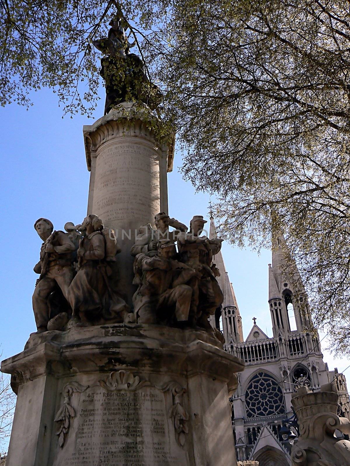 Monument in Marseille