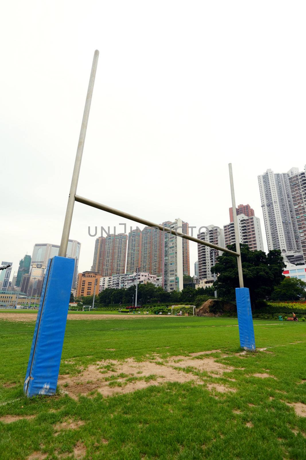 rugby goalposts