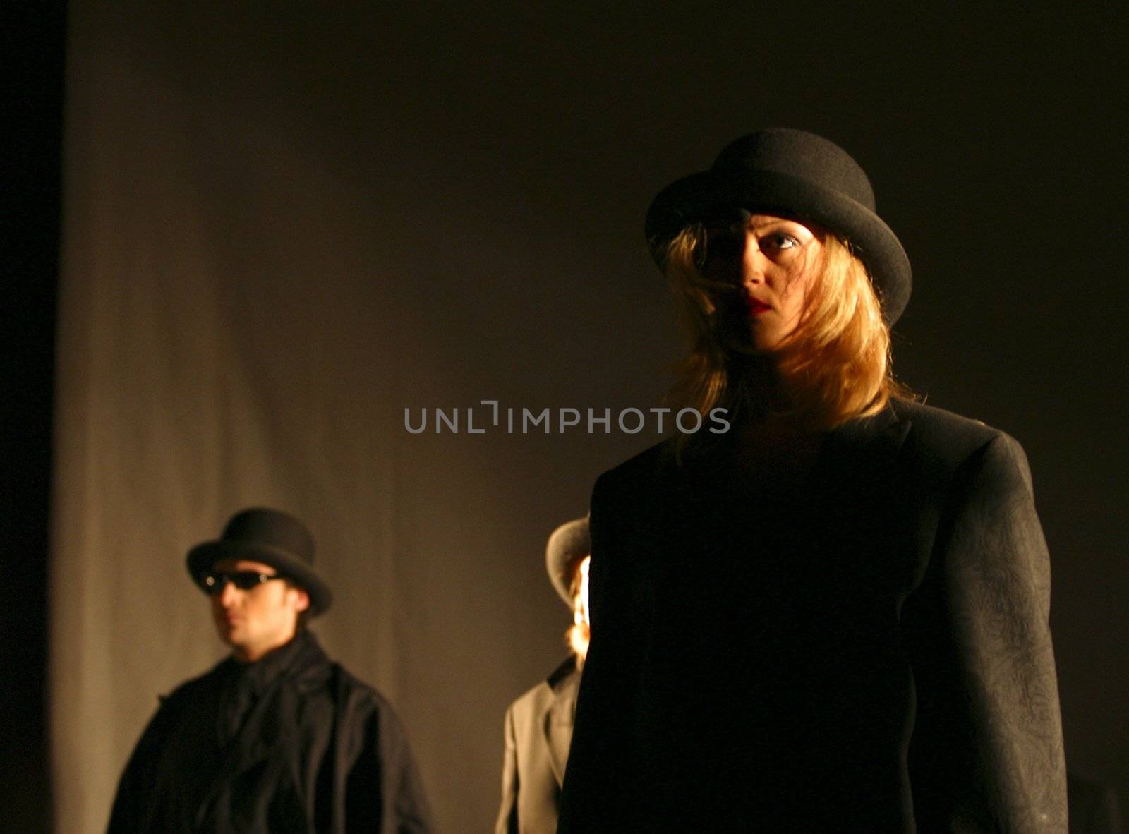 Stage from performance "Dream in summer night". Russian actors