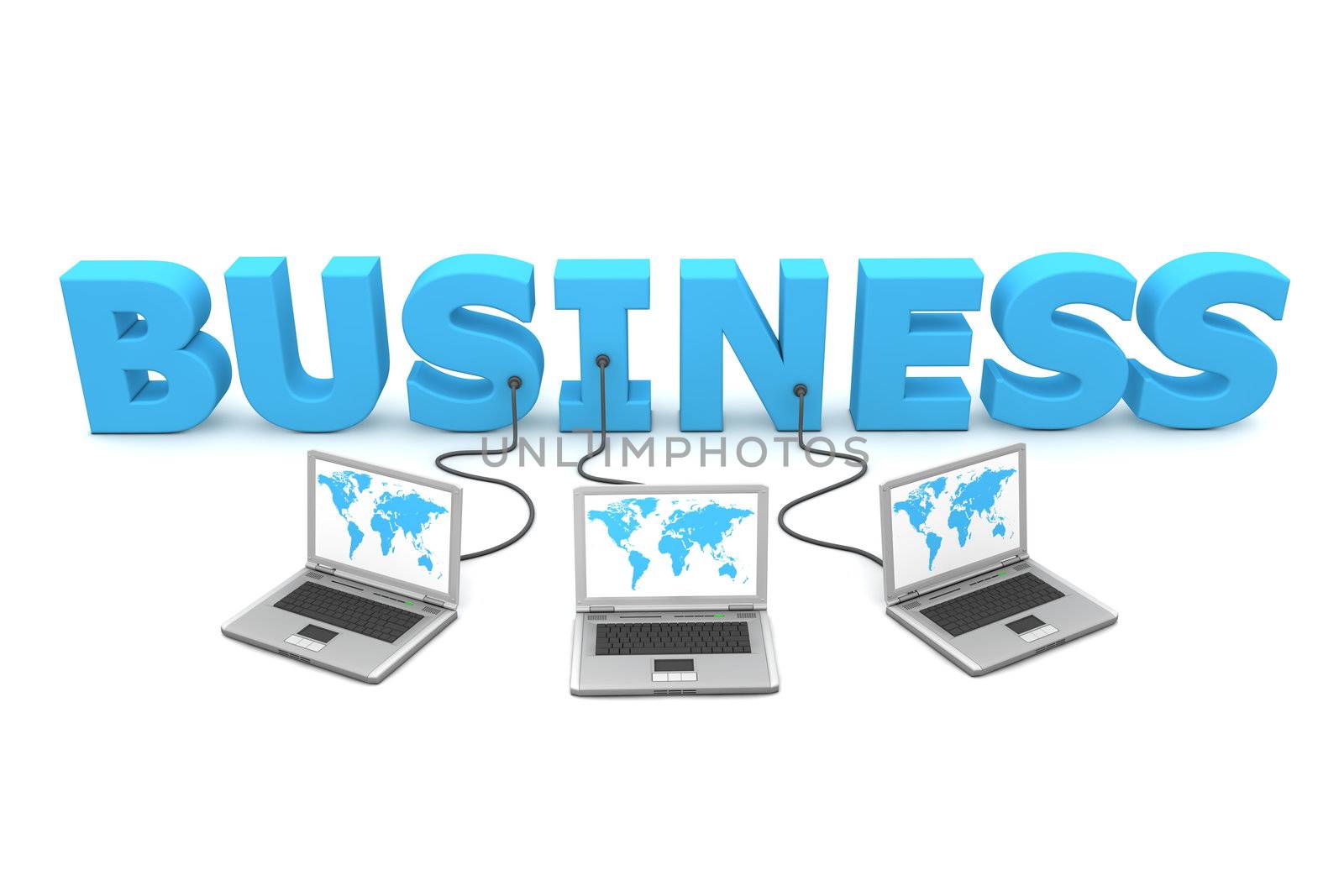 Multiple Wired to Business by PixBox