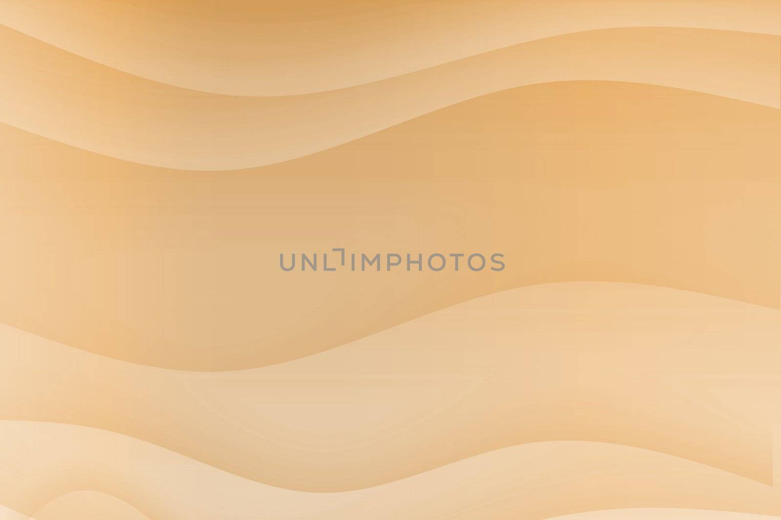 Orange Flowing Soothing Waves Abstract Background Wallpaper