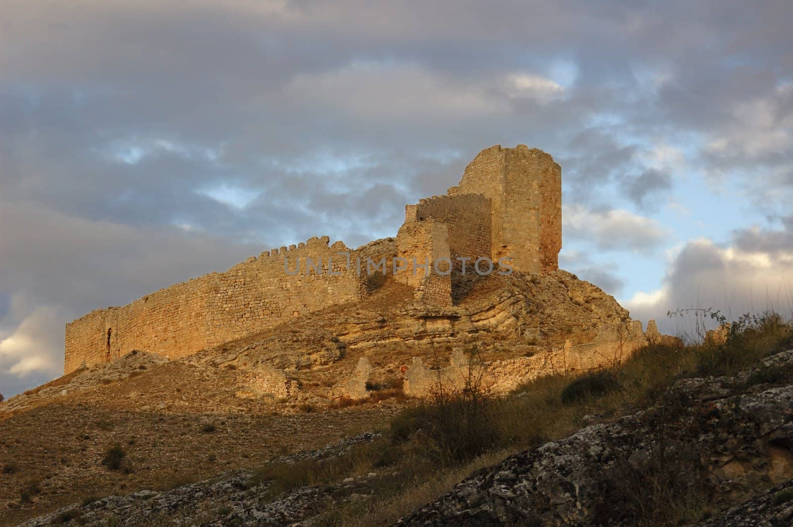 Ruins of the castle of Burgo de Osma
